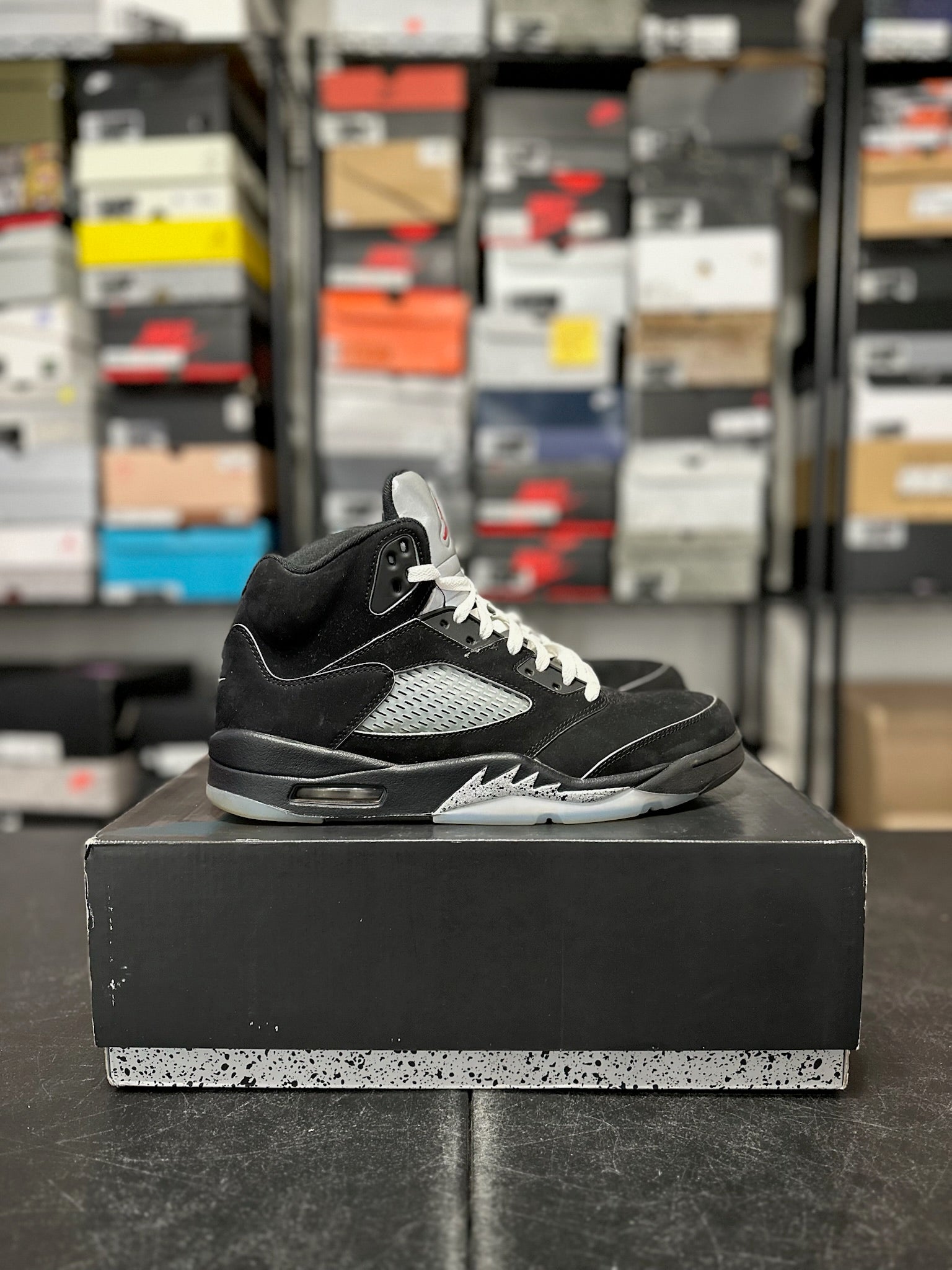 Size 10.5 - J5 Black Metallic Reimagined