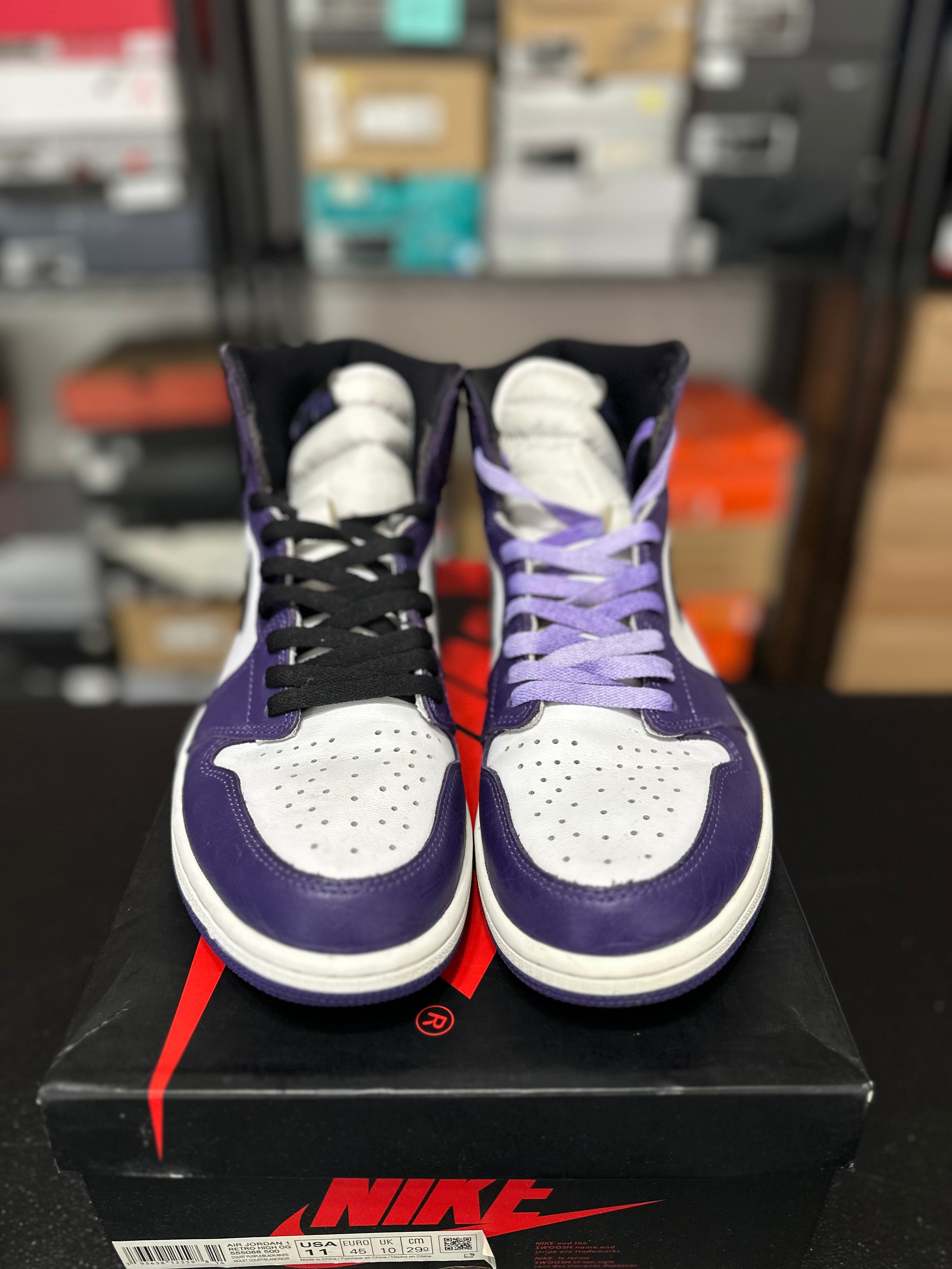 Size 11 - J1 Court purple