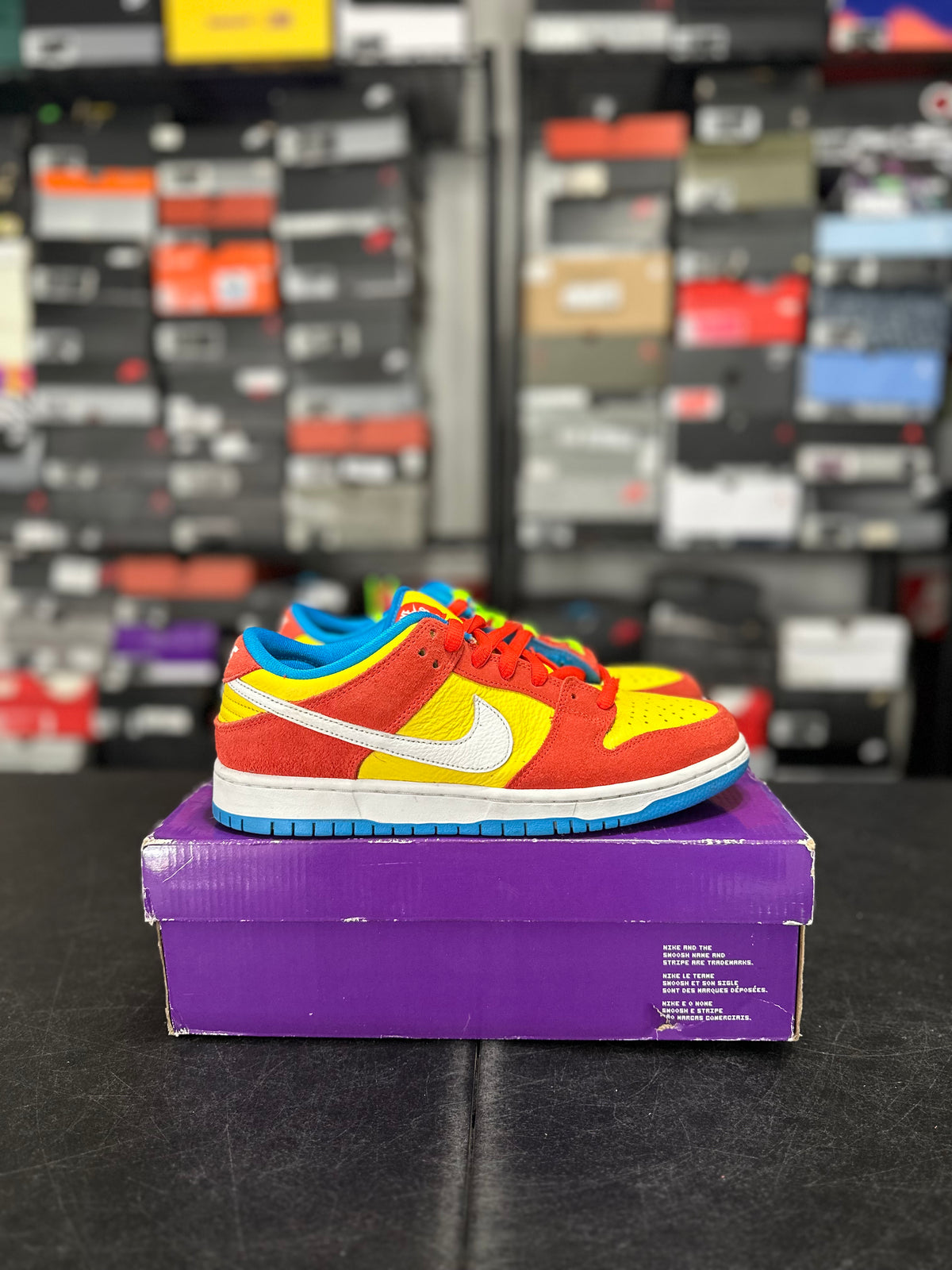 Size 8 - Dunk low bart Simpson
