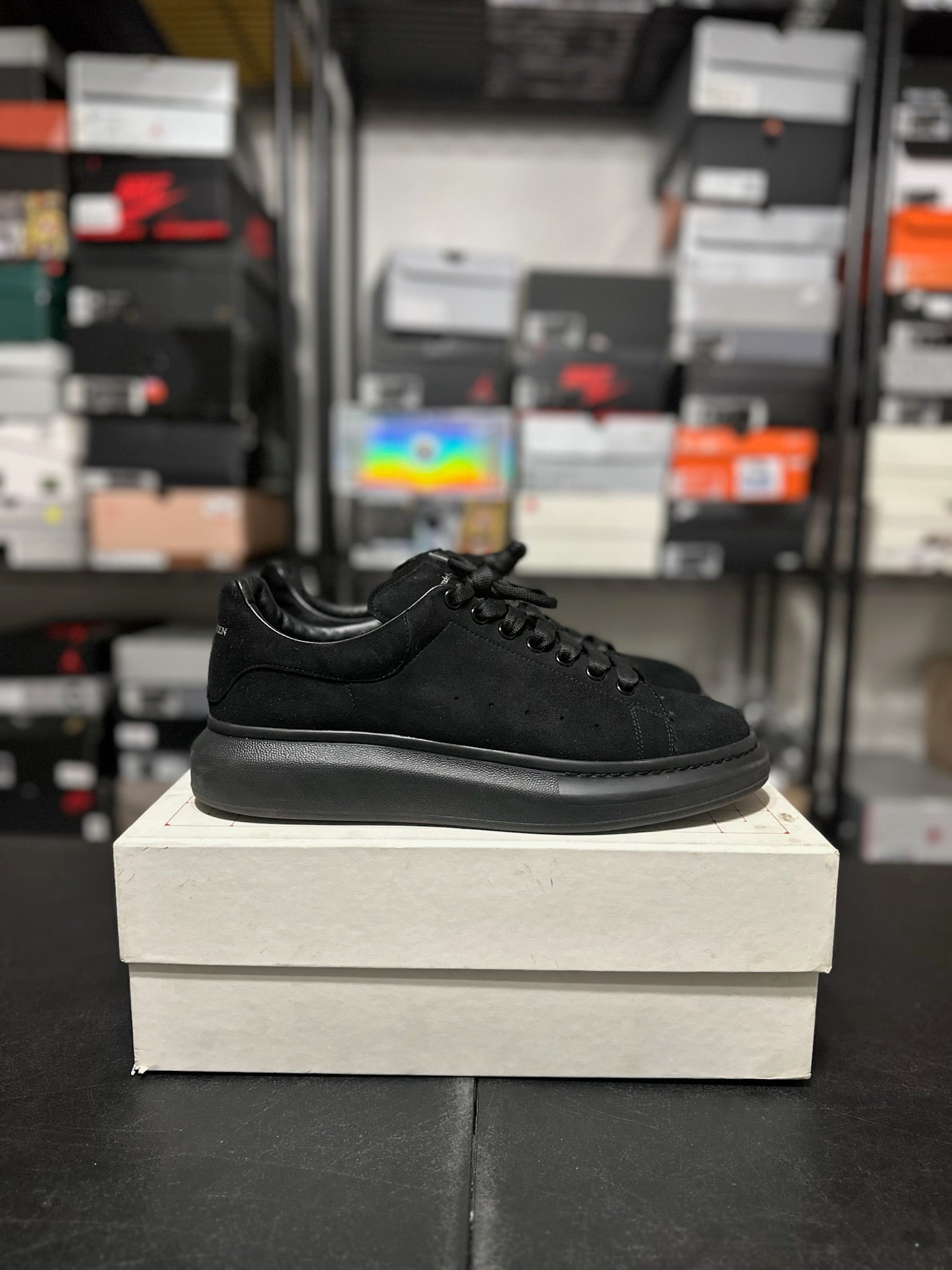 Size 13 - (46) Alexander McQueen Triple Black