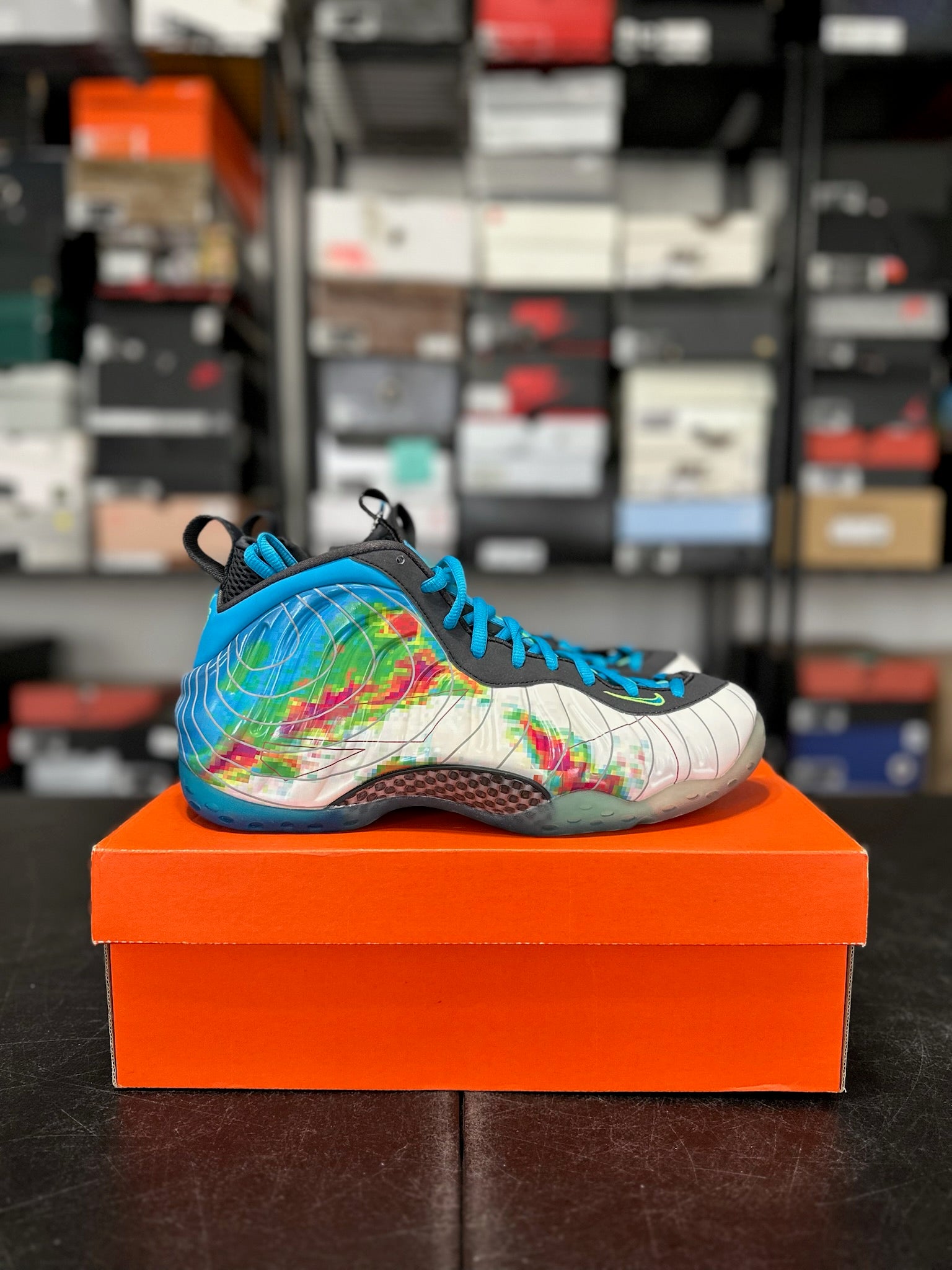 Size 10.5 - Foamposite 1 Weatherman DS