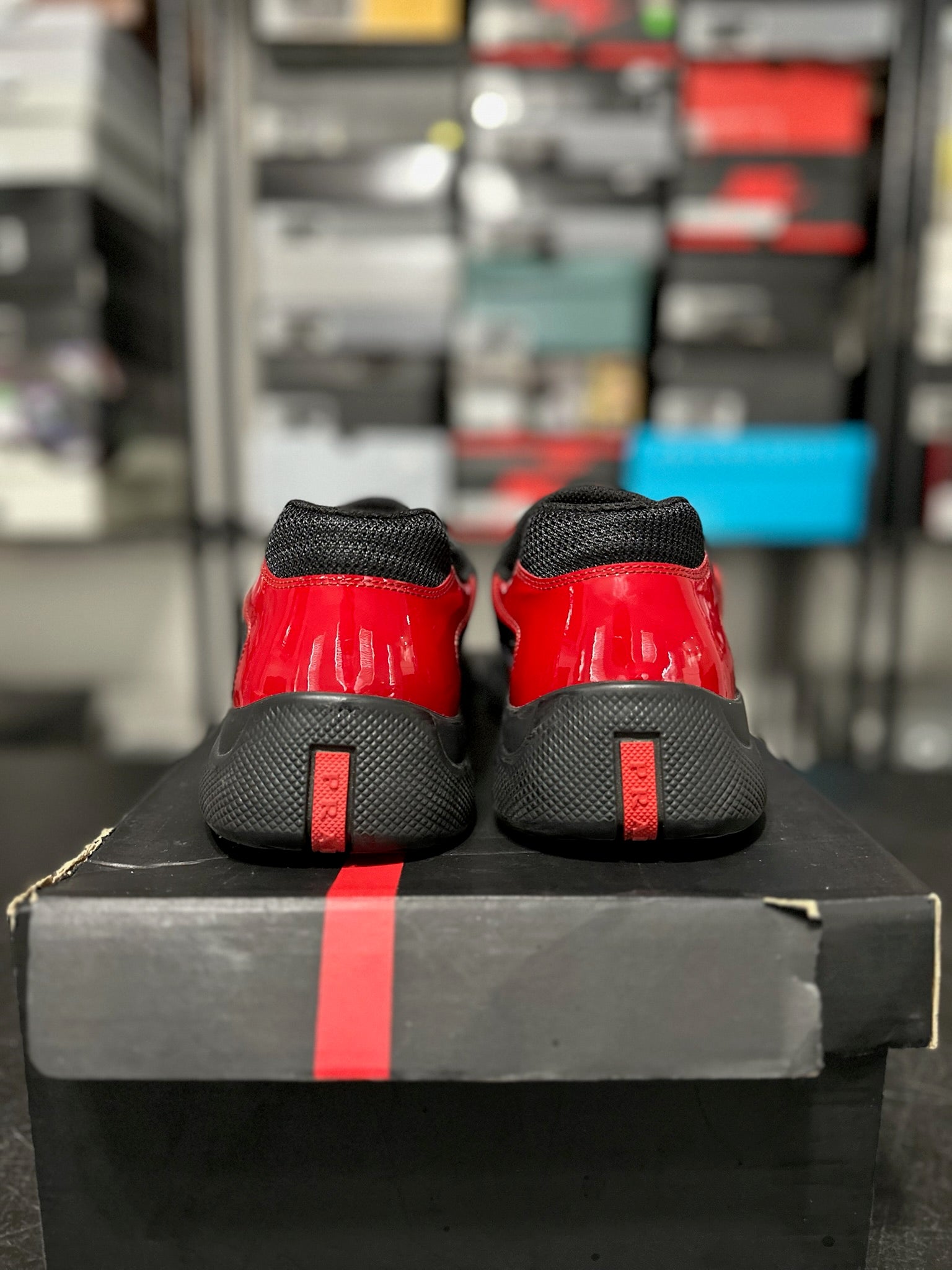 Size 9 - Prada Americaās Cup Royal Blue Red