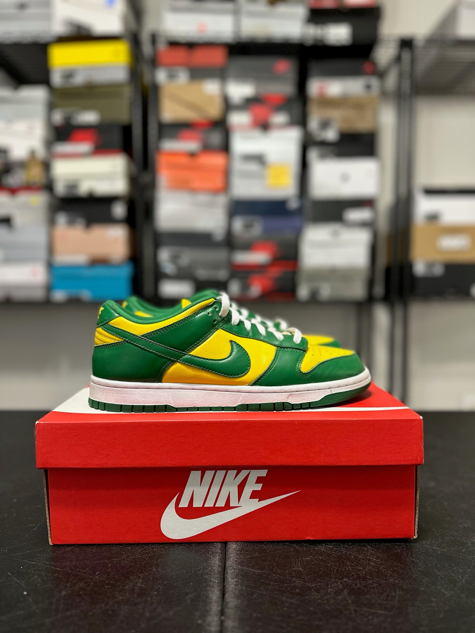 Size 9.5 - Dunk Low Brazil