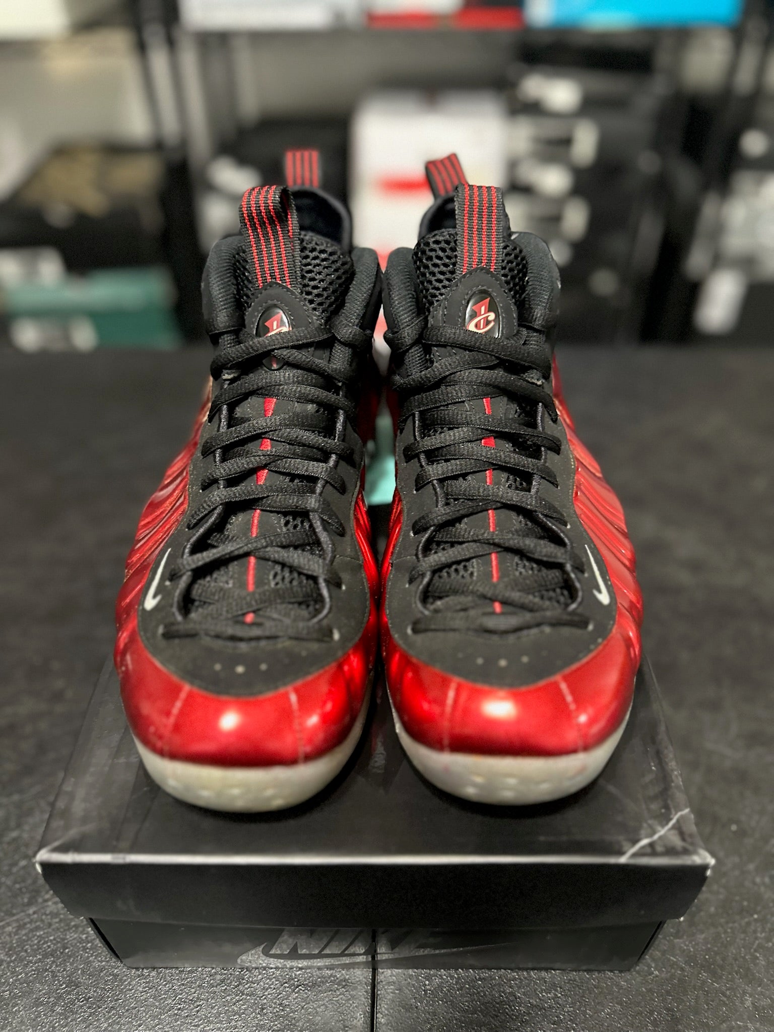 Size 9.5 - Foamposite 1 Metallic Red