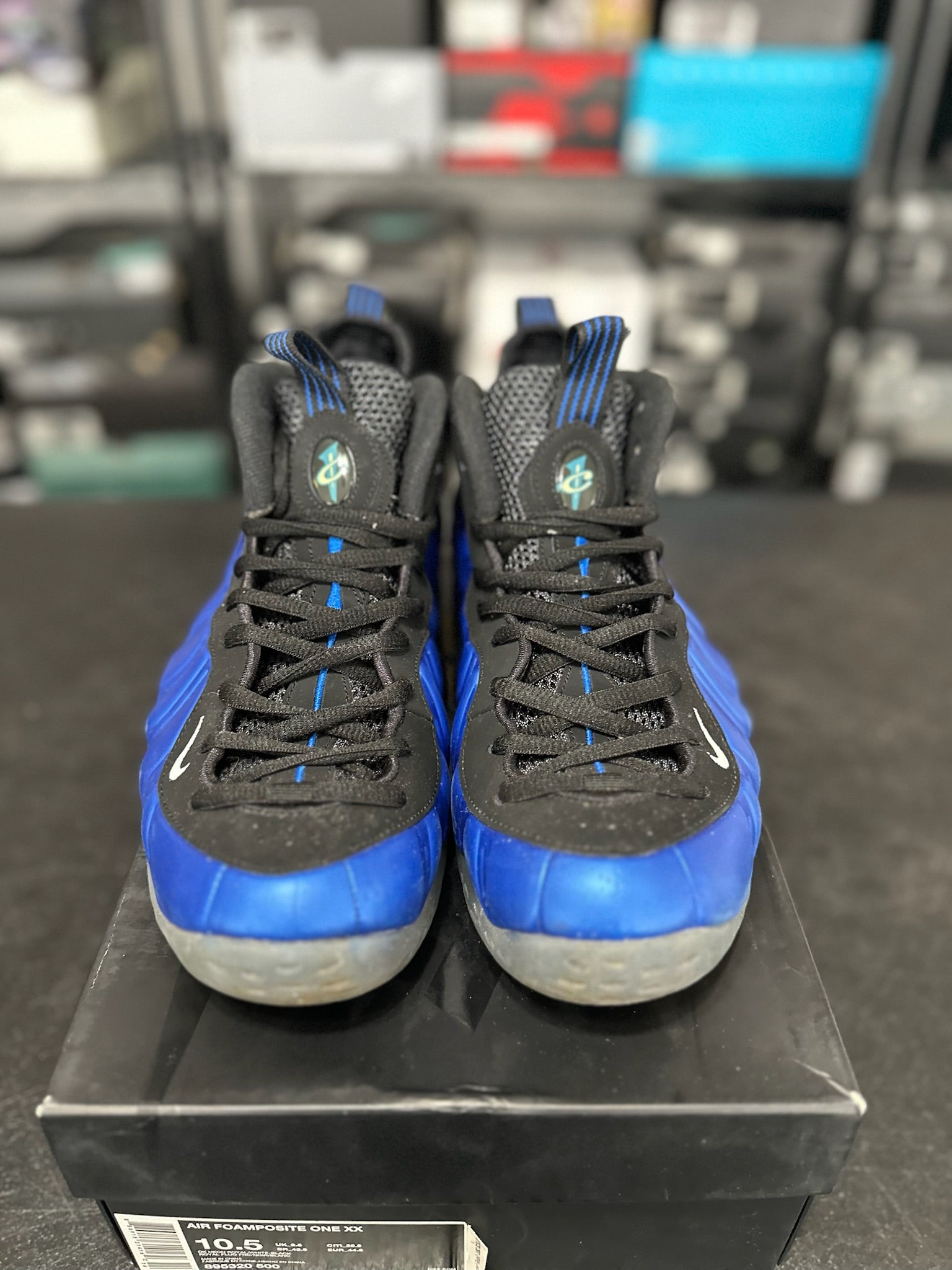 Size 10.5 - Foamposite 1 Royal Blue XX 20th Anniversary