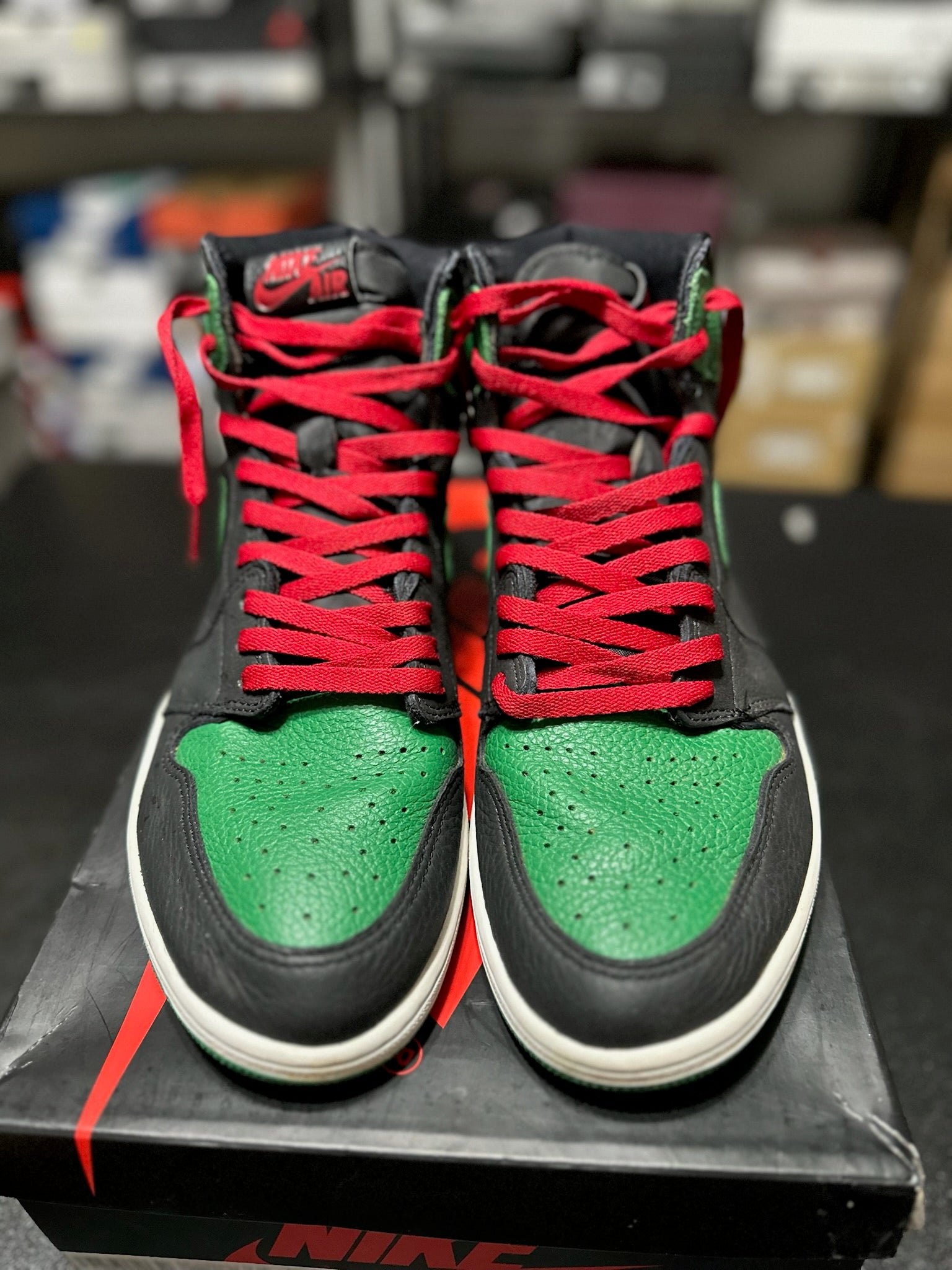 Size 13 - J1 High Pine Green Black