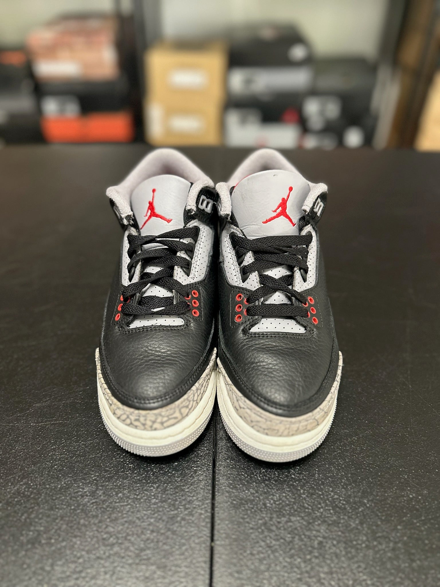Size 5Y - J3 Black Cement