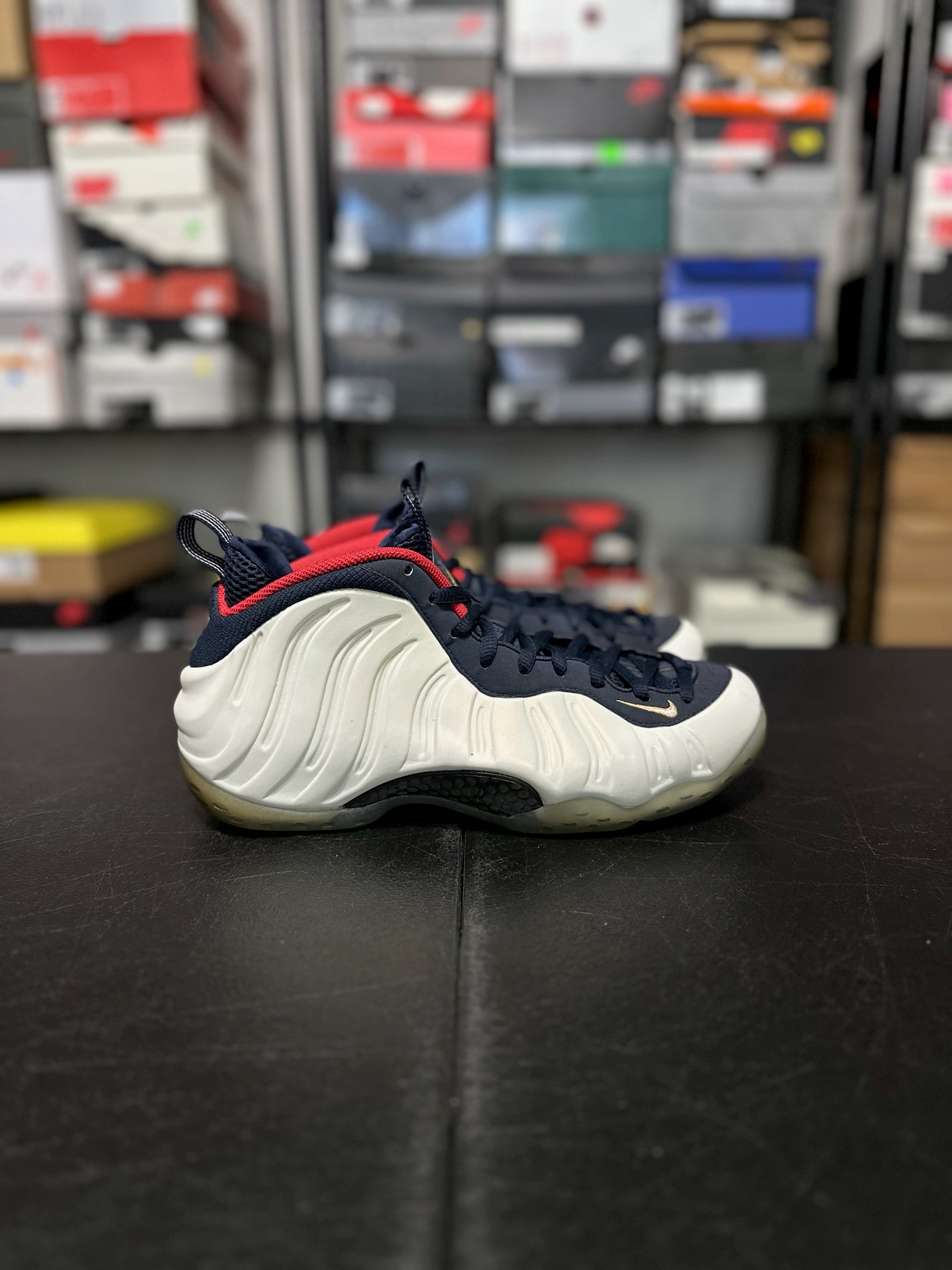 Size 9.5 - Foamposite 1 Olympic