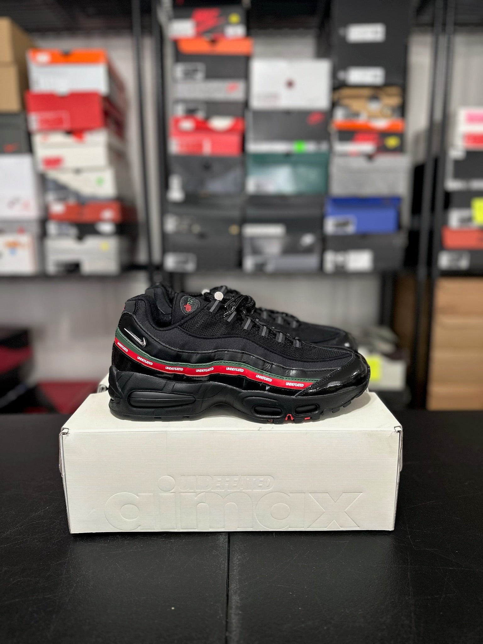 Size 9.5 - Air Max 95 SP Undefeated Black DS
