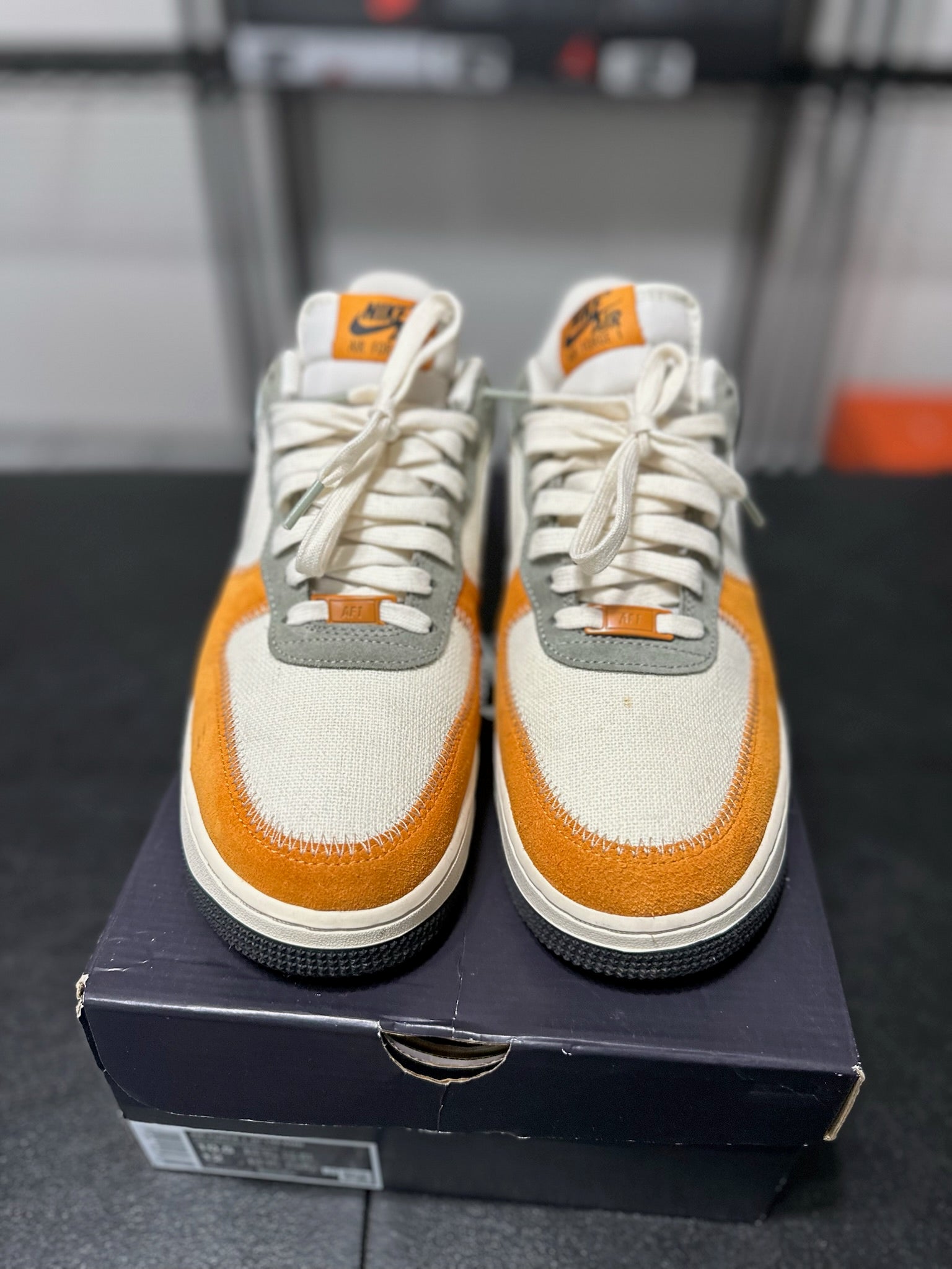 Size 10.5 - AF 1 Low ā07 Light Pumice Pale Ivory