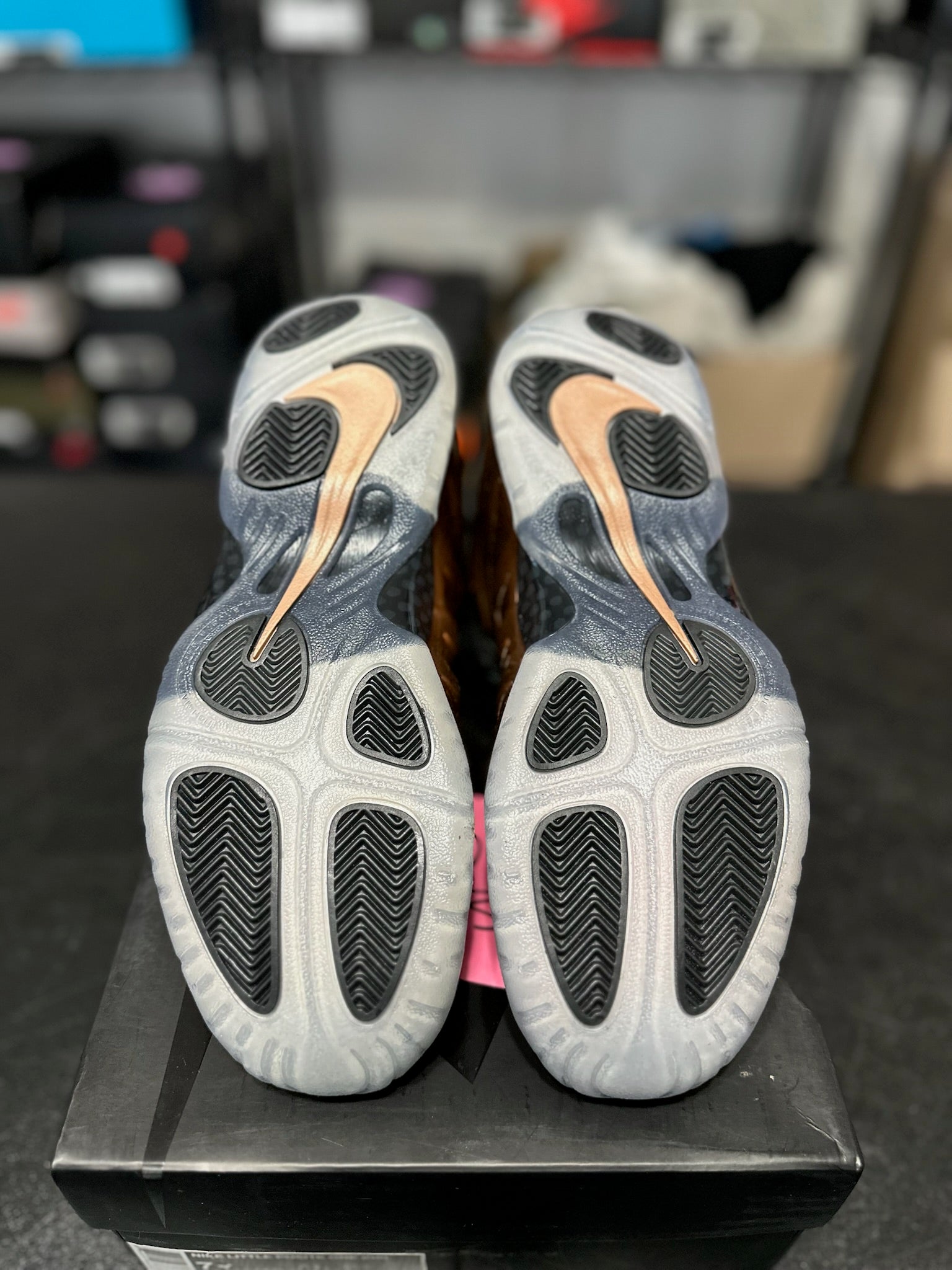 Size 7Y - Foamposite 1 Rust Pink