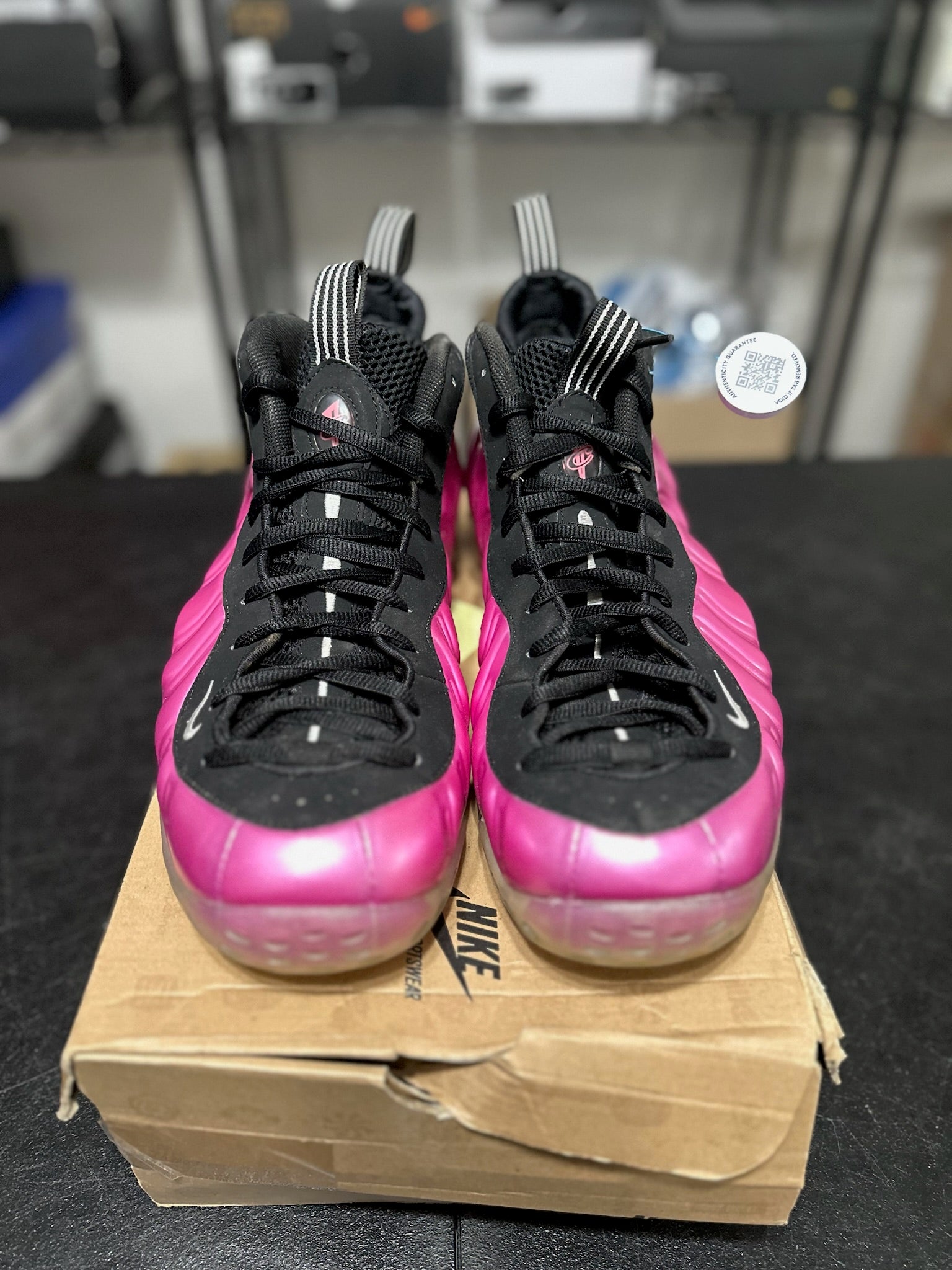 Size 14 - Foamposite 1 Pearlized Pink