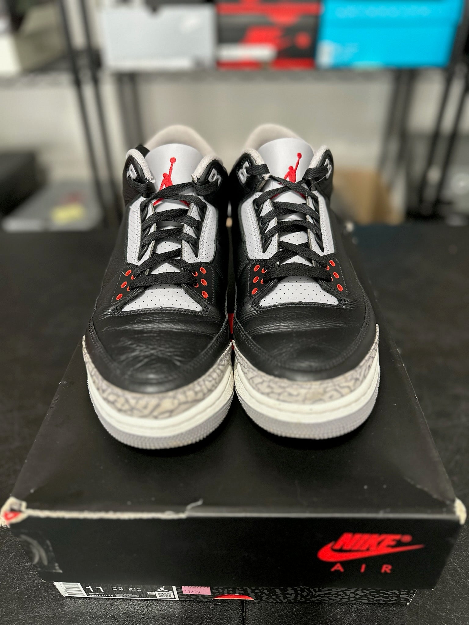 Size 11 - J3 Black Cement