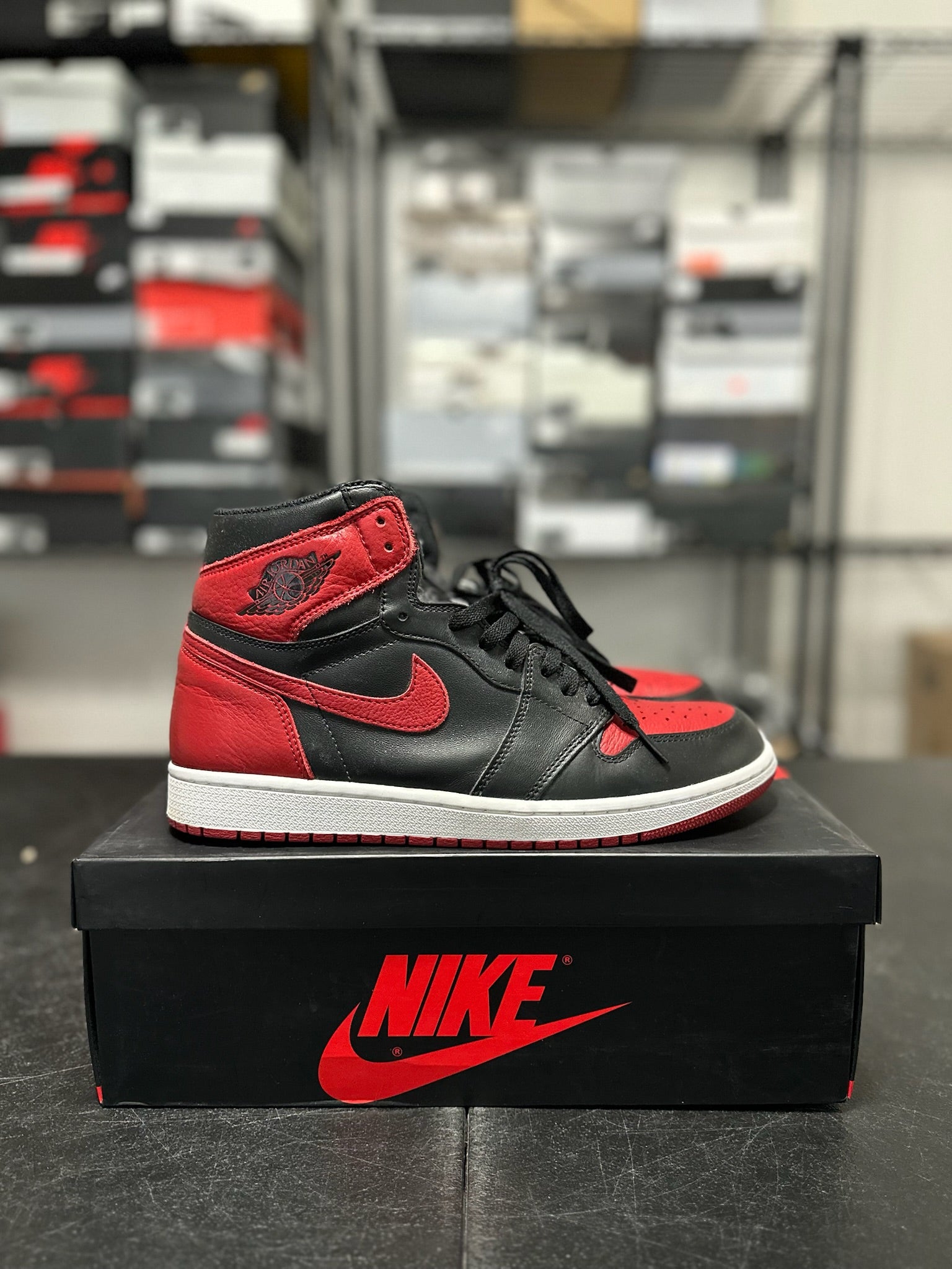 Size 10.5 - J1 Bred Banned