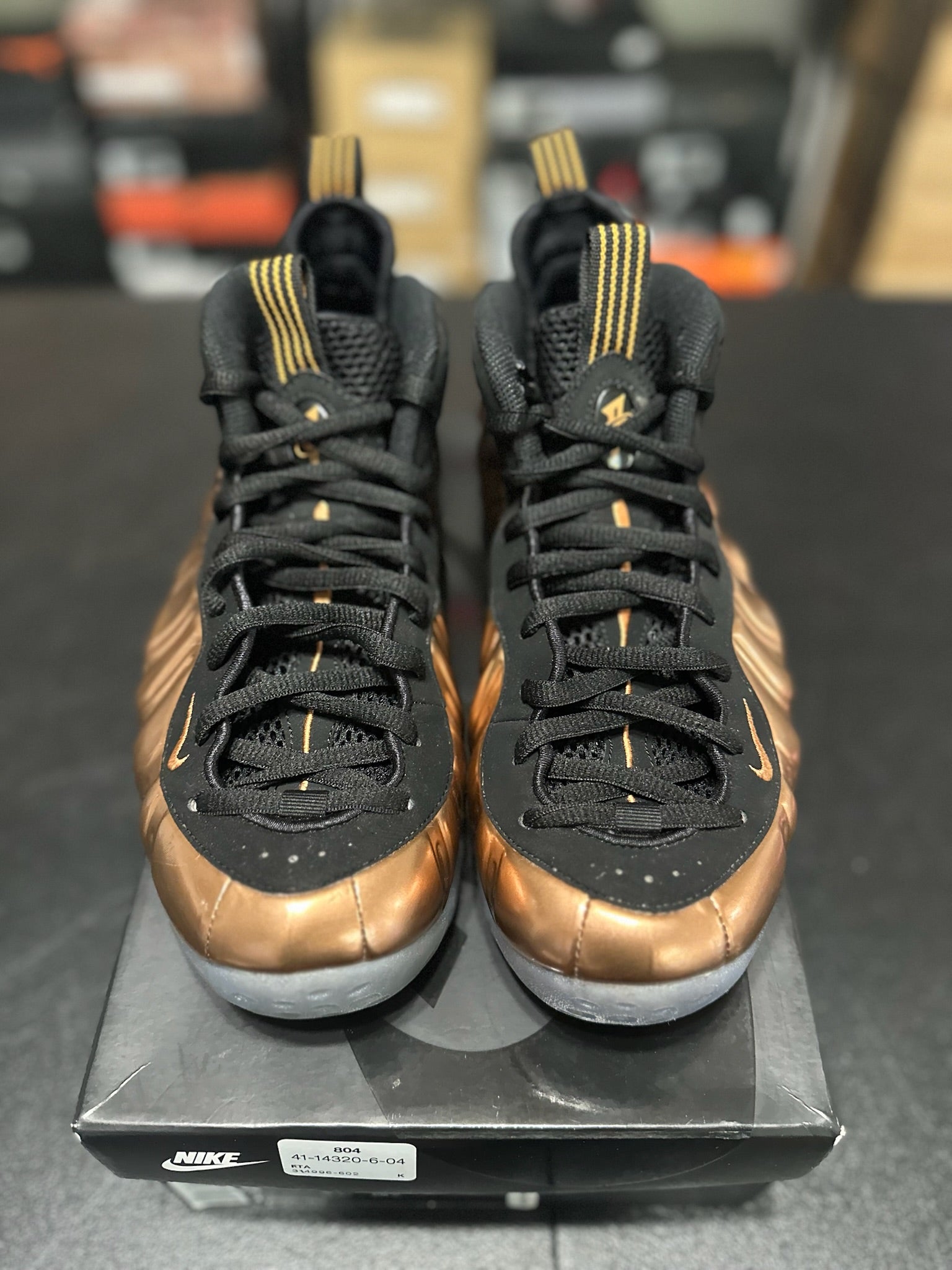Size 8 - Foamposite Copper