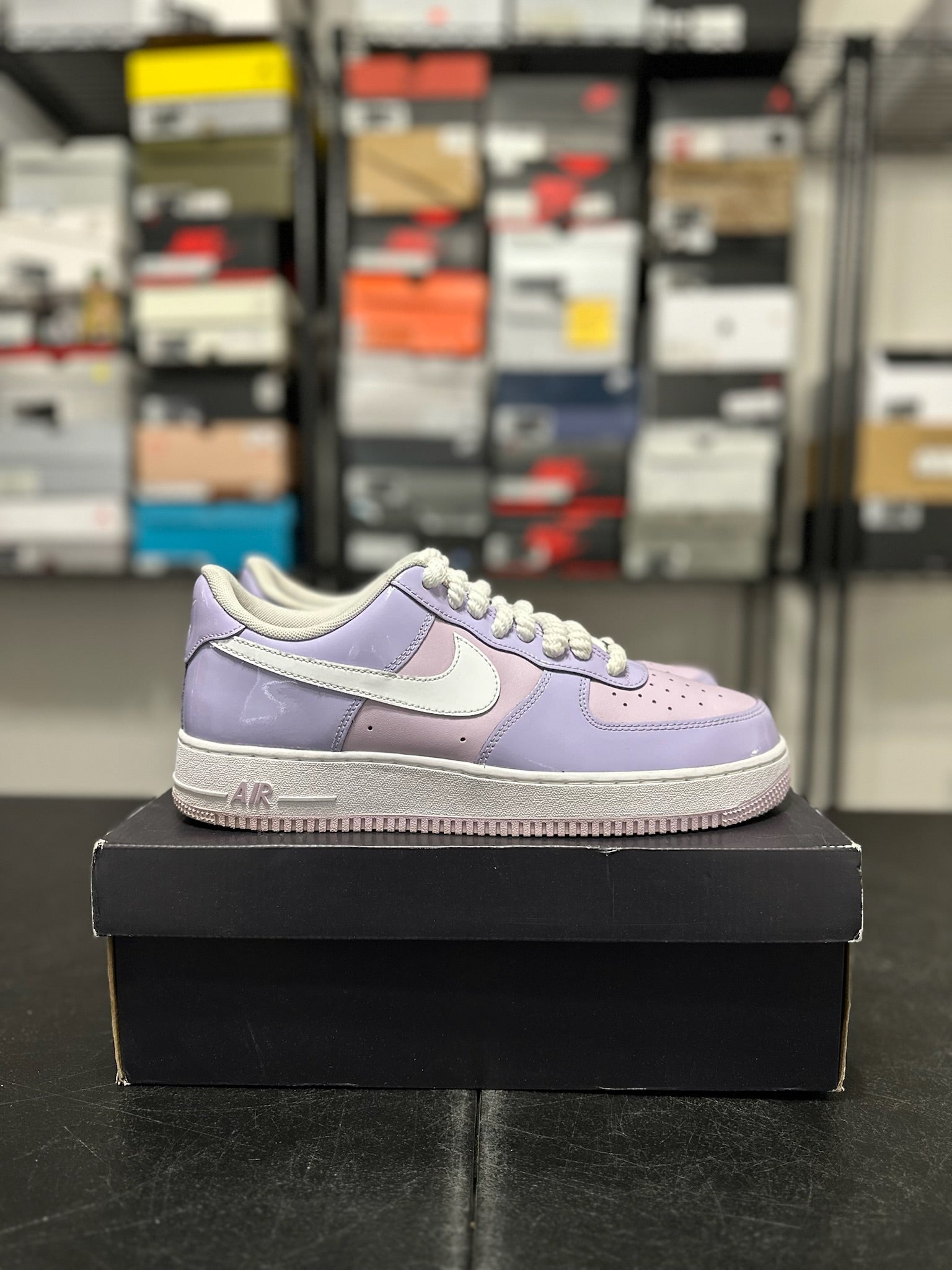 Size 11.5 - AF 1 Low LV8 Hydrangeas Patent