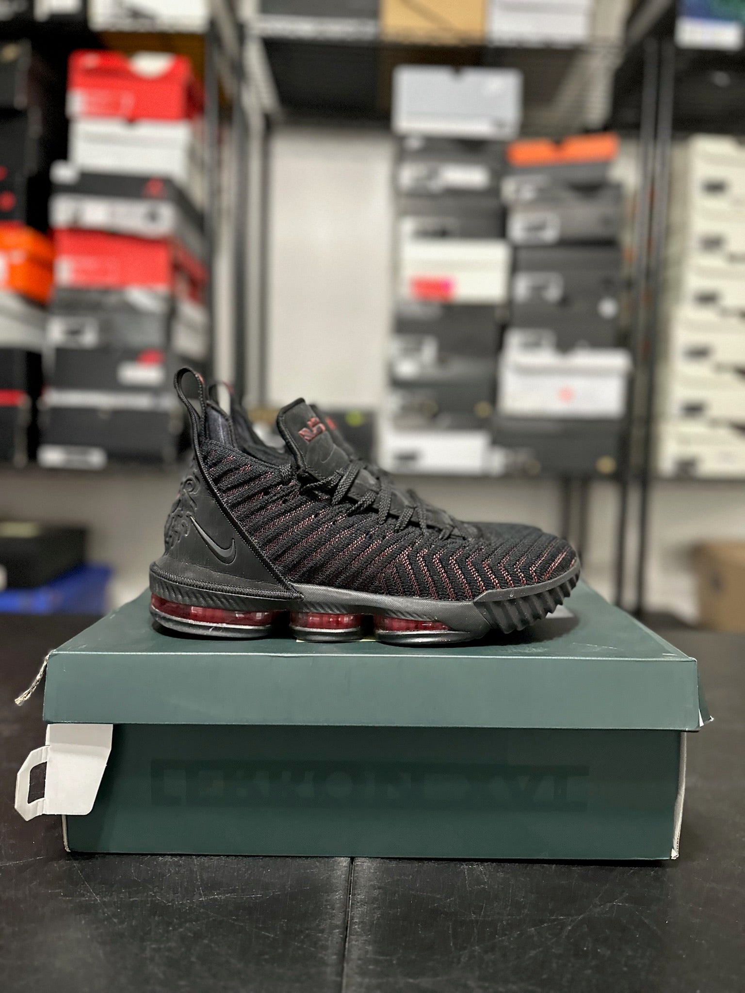 Size 10.5 - LeBron 16 Fresh Bred