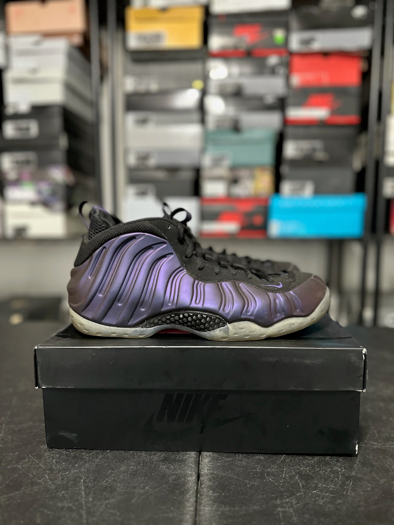 Size 11.5 - Foamposite 1 Eggplant