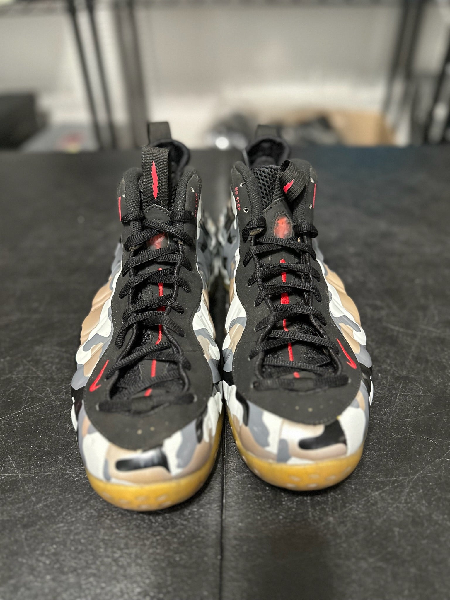 Size 12 - Foamposite 1 Fighter Jet