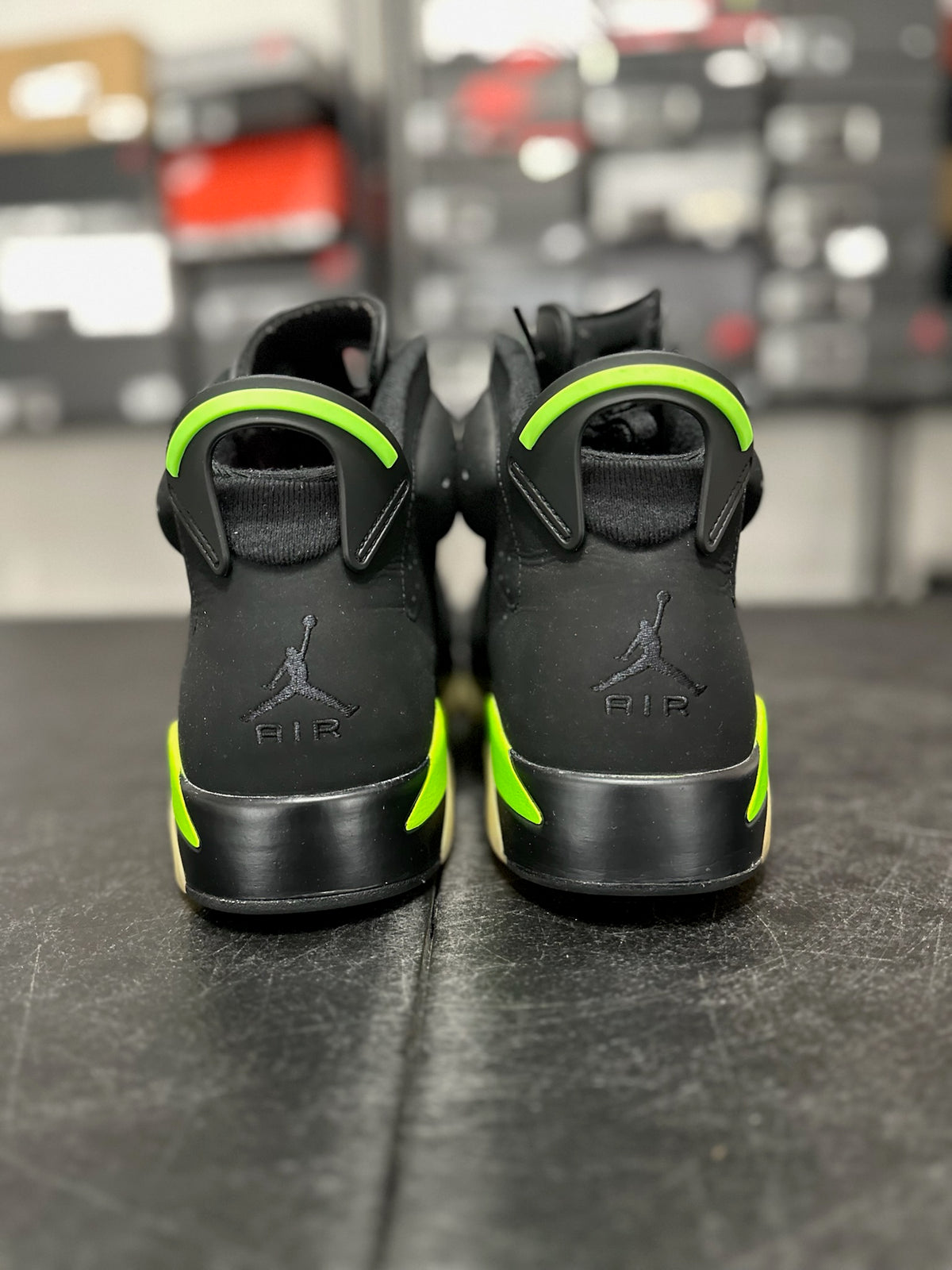 Size 12 - j6 electric green