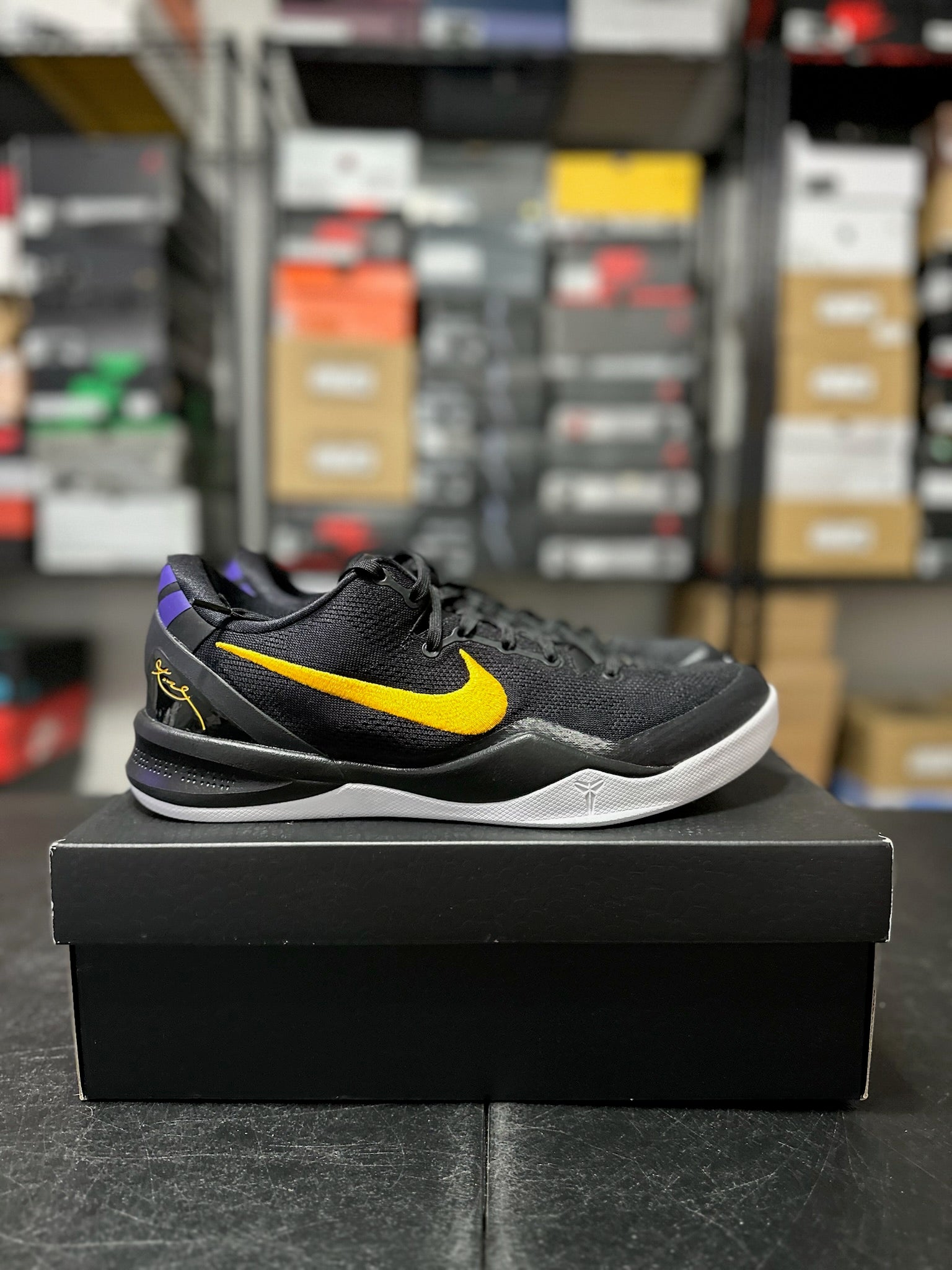 Size 11.5 - Kobe 8 Protro Lakers Away