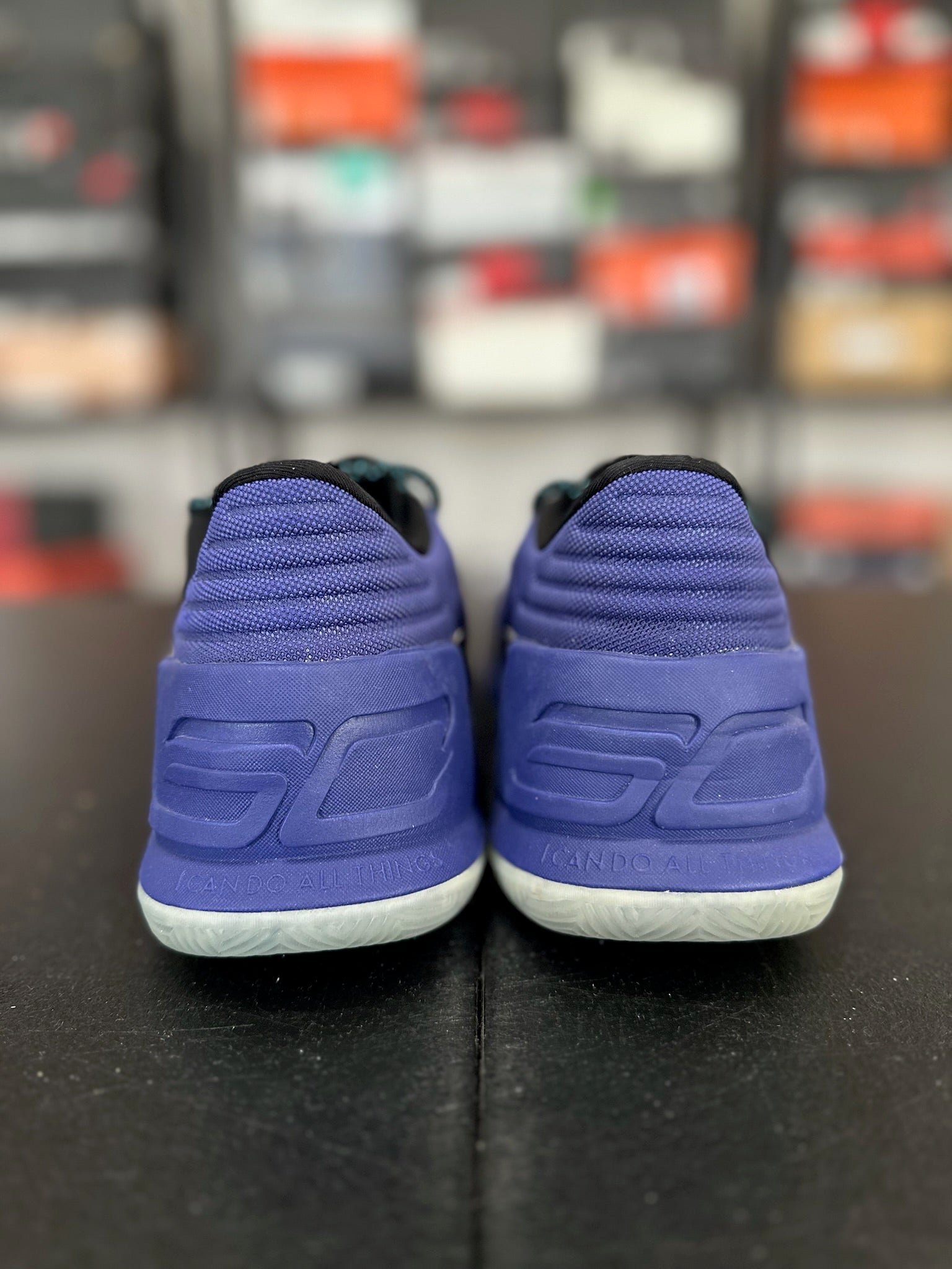 Size 9.5 - Curry 3 Blue/Black