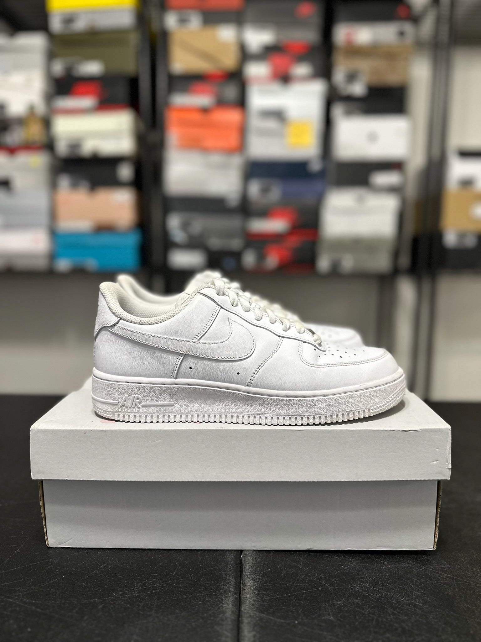 Size 7.5 - AF 1 White