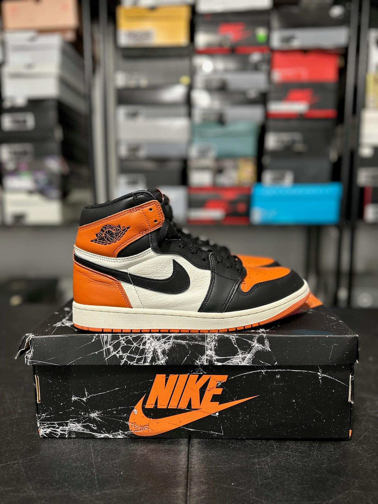 Size 11 - J1 High Shattered Backboard