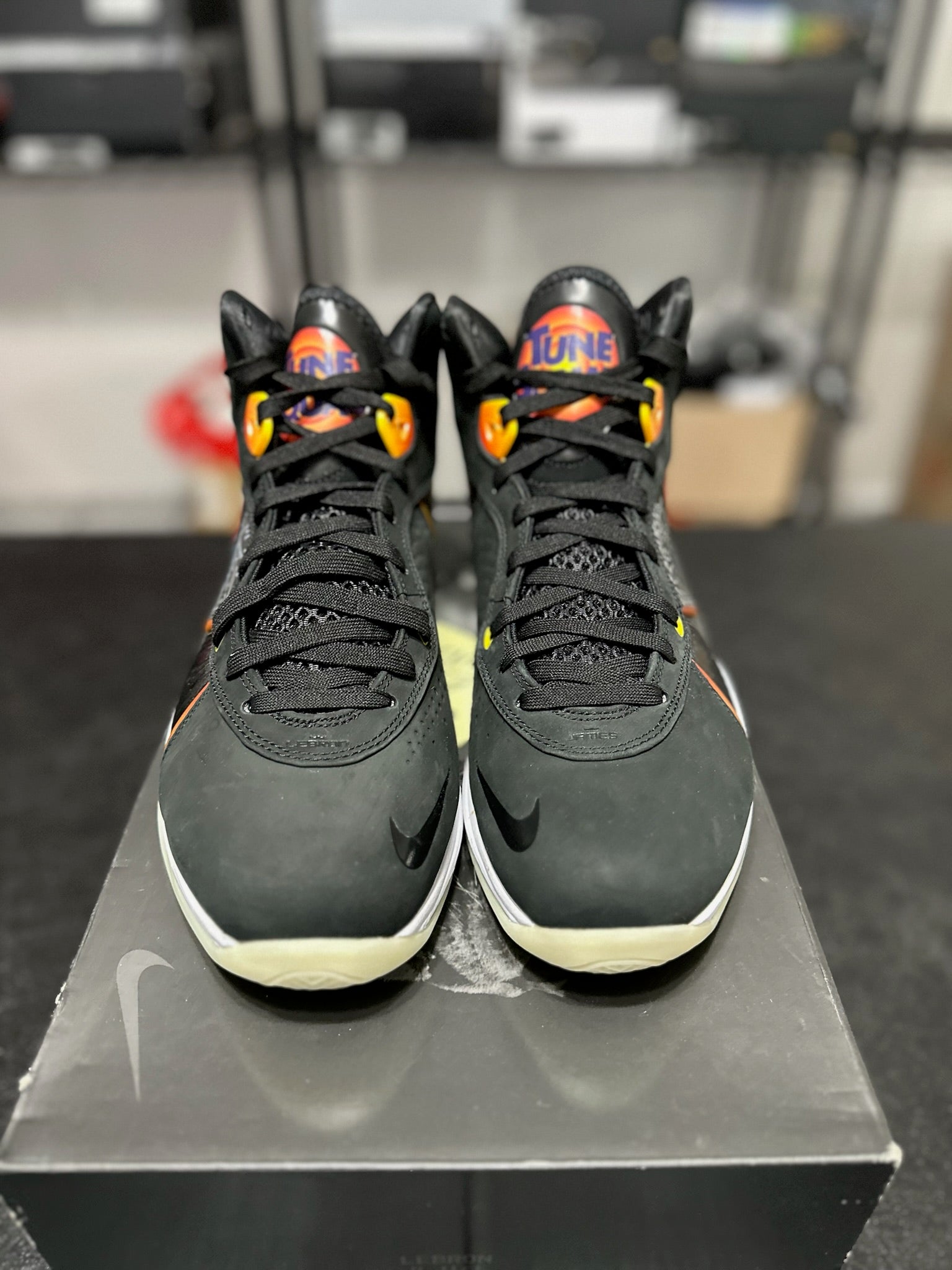 Size 10.5 - LeBron 8 Space Jam