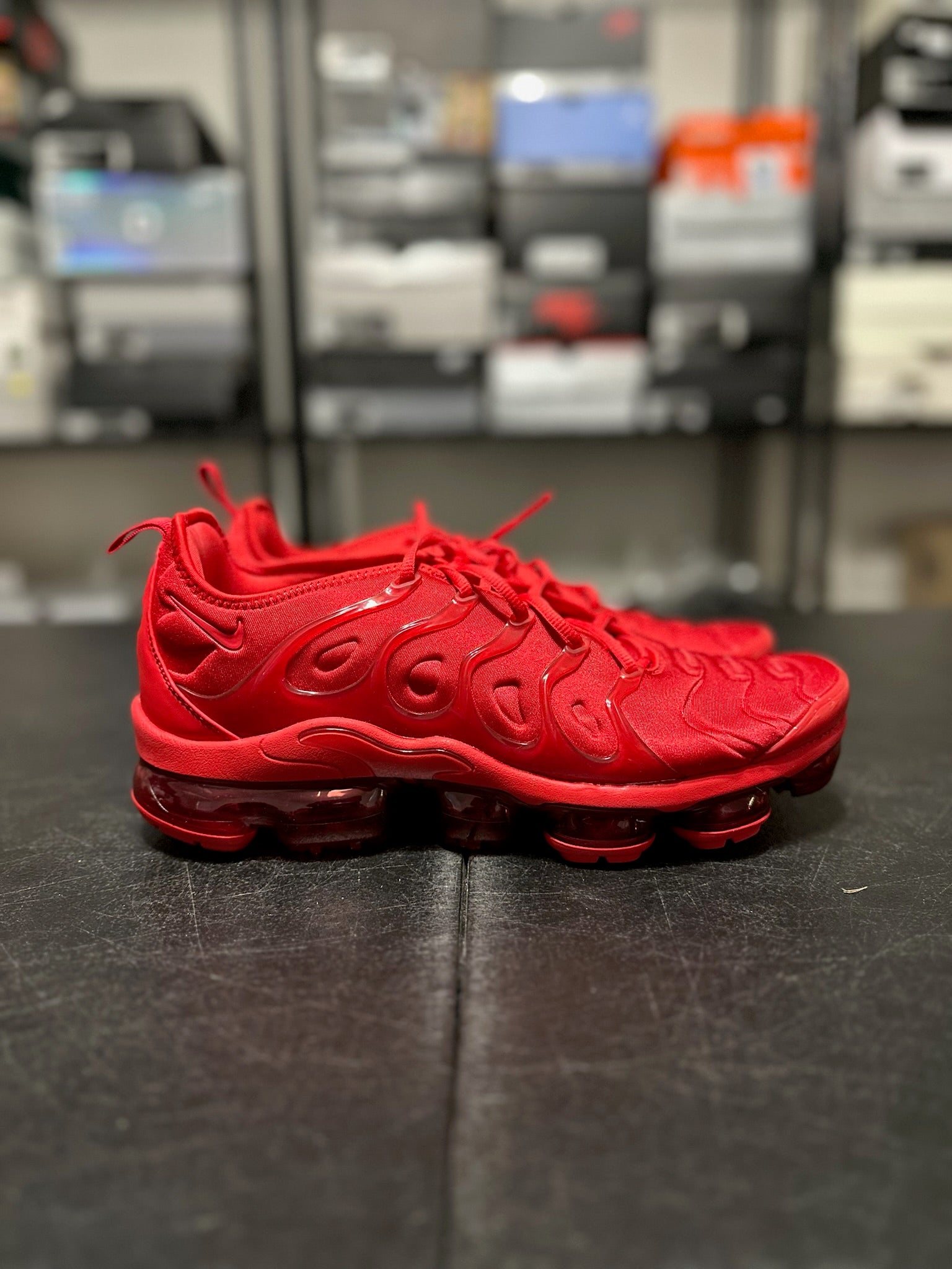 Size 11 - VaporMax Plus Triple Red