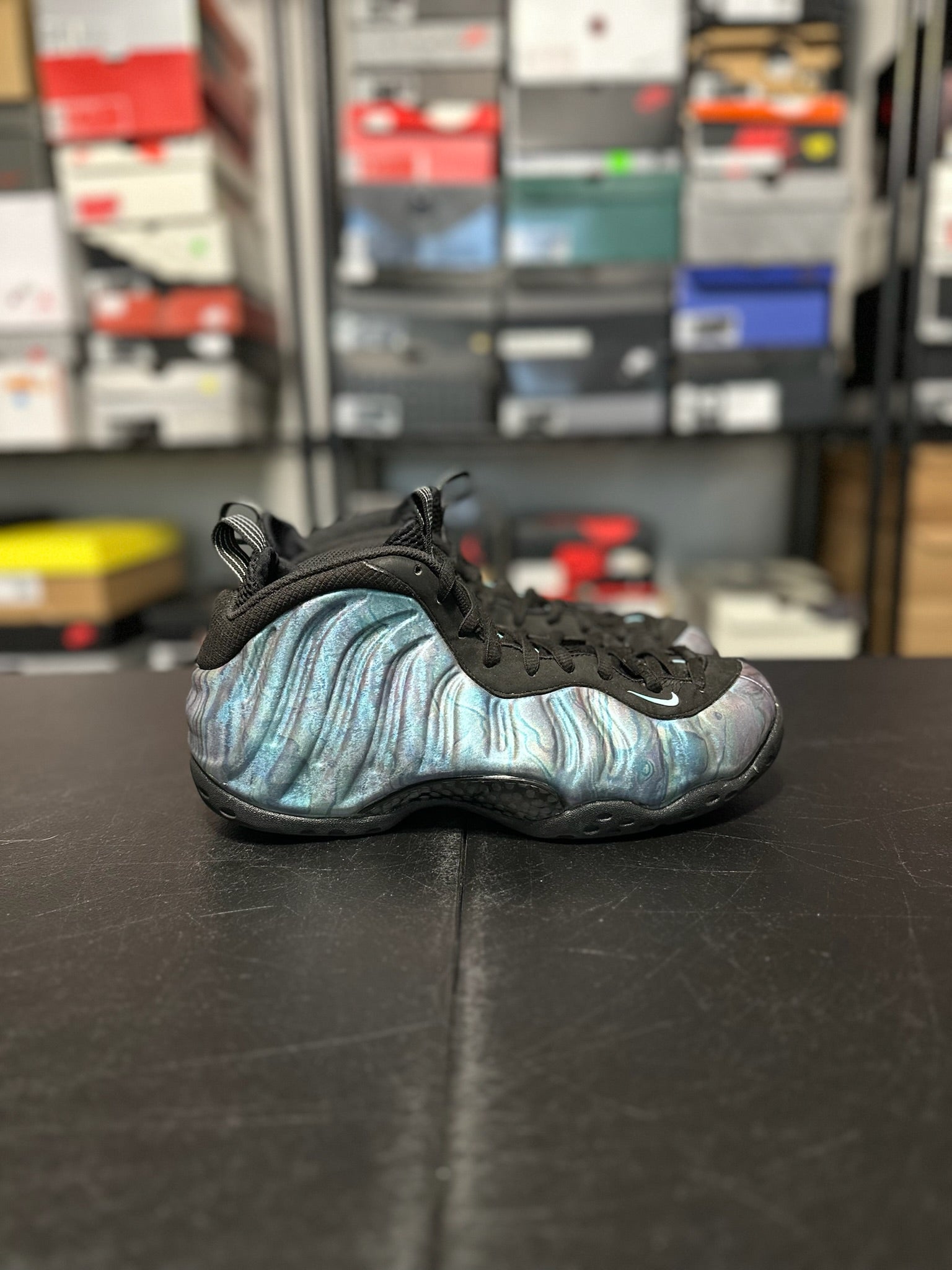 Size 9 - Foamposite 1 Abalone