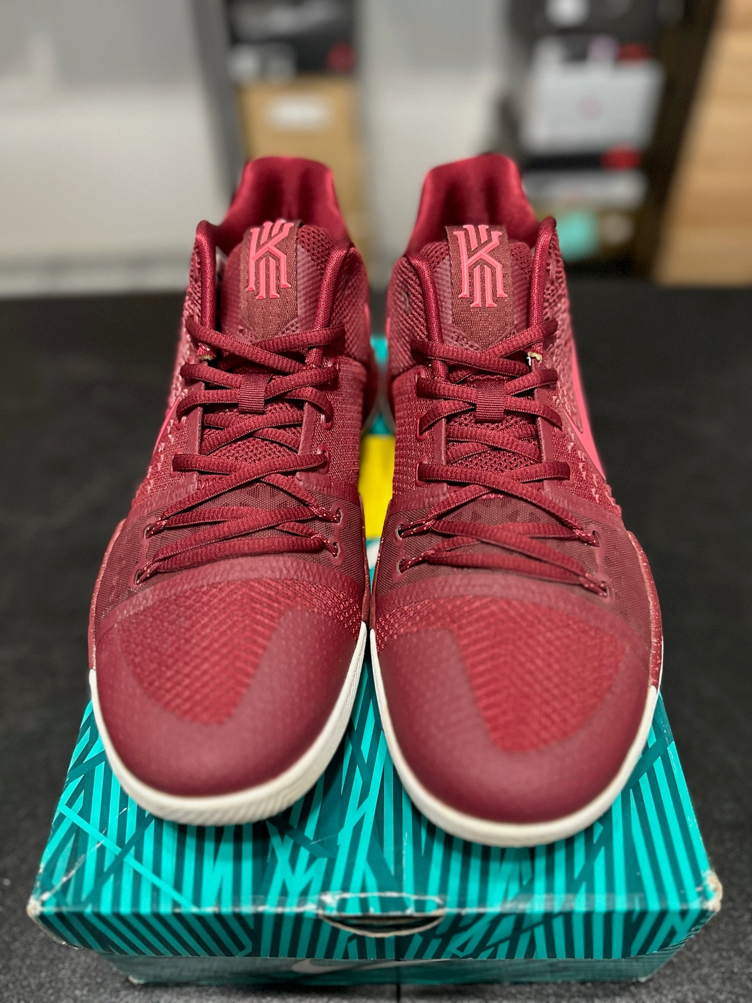 Size 10.5 - Kyrie 3 Team Red