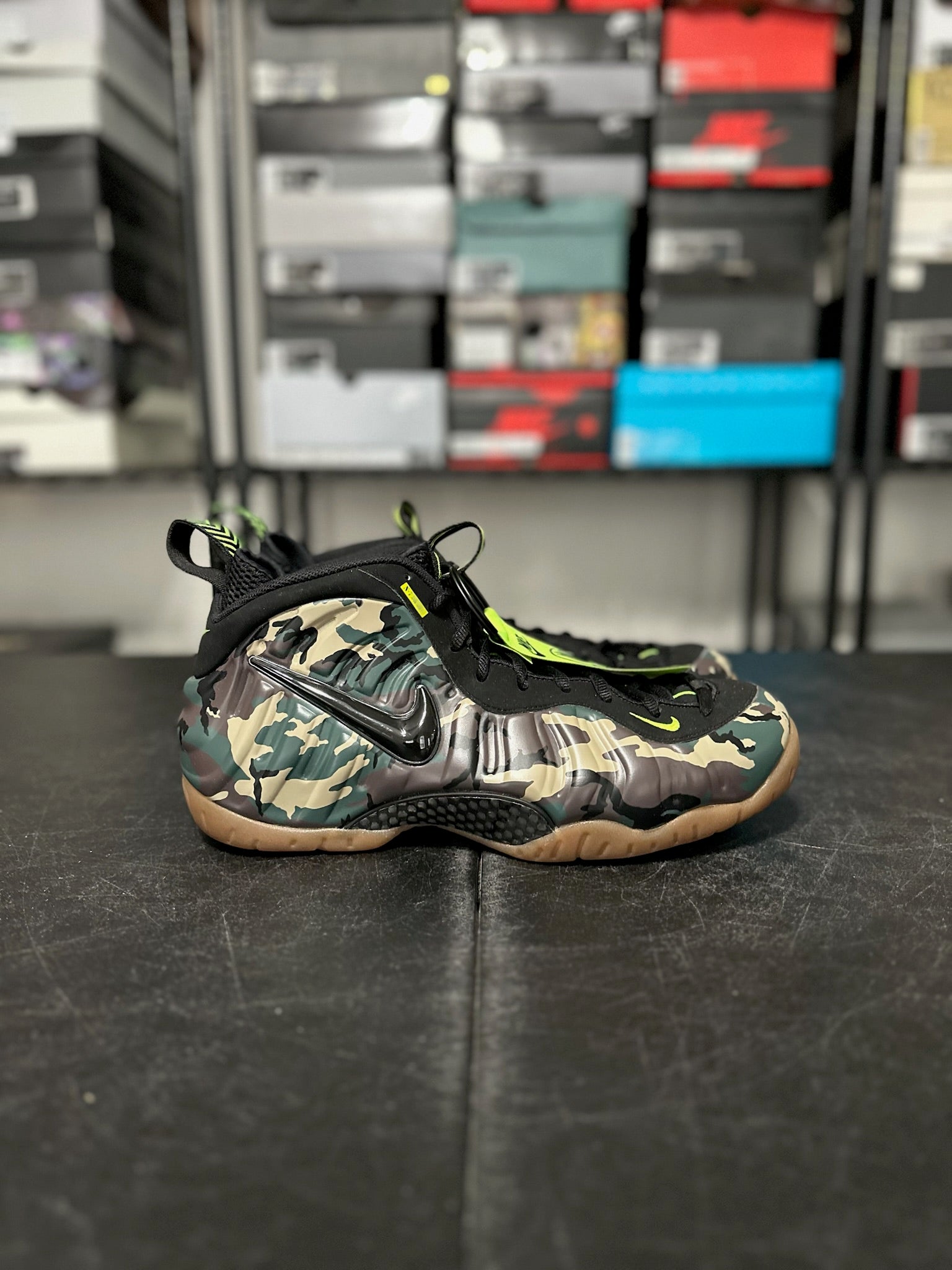 Size 13 - Foamposite Pro Army Camo