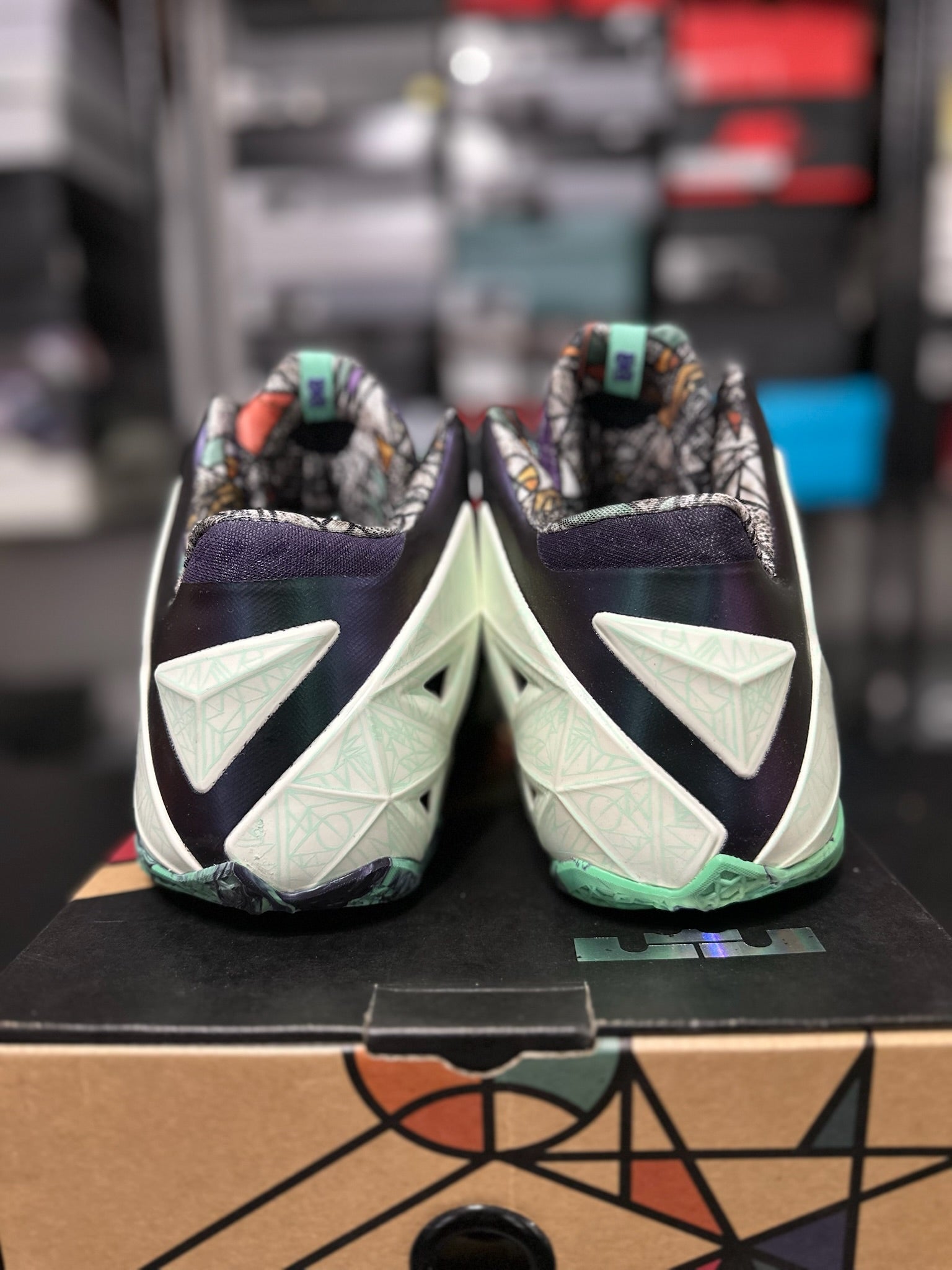 Size 10.5 - LeBron 11 NOLA Gumbo League Gator King
