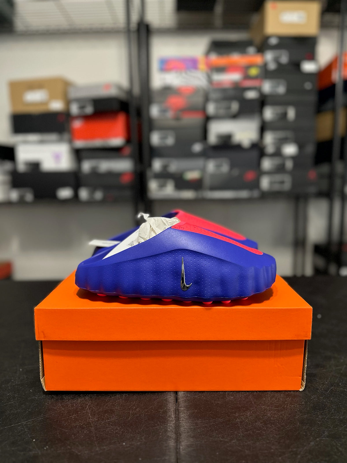 Size 9 - Nike Mind 001 AMP Slide Spider-Man DS