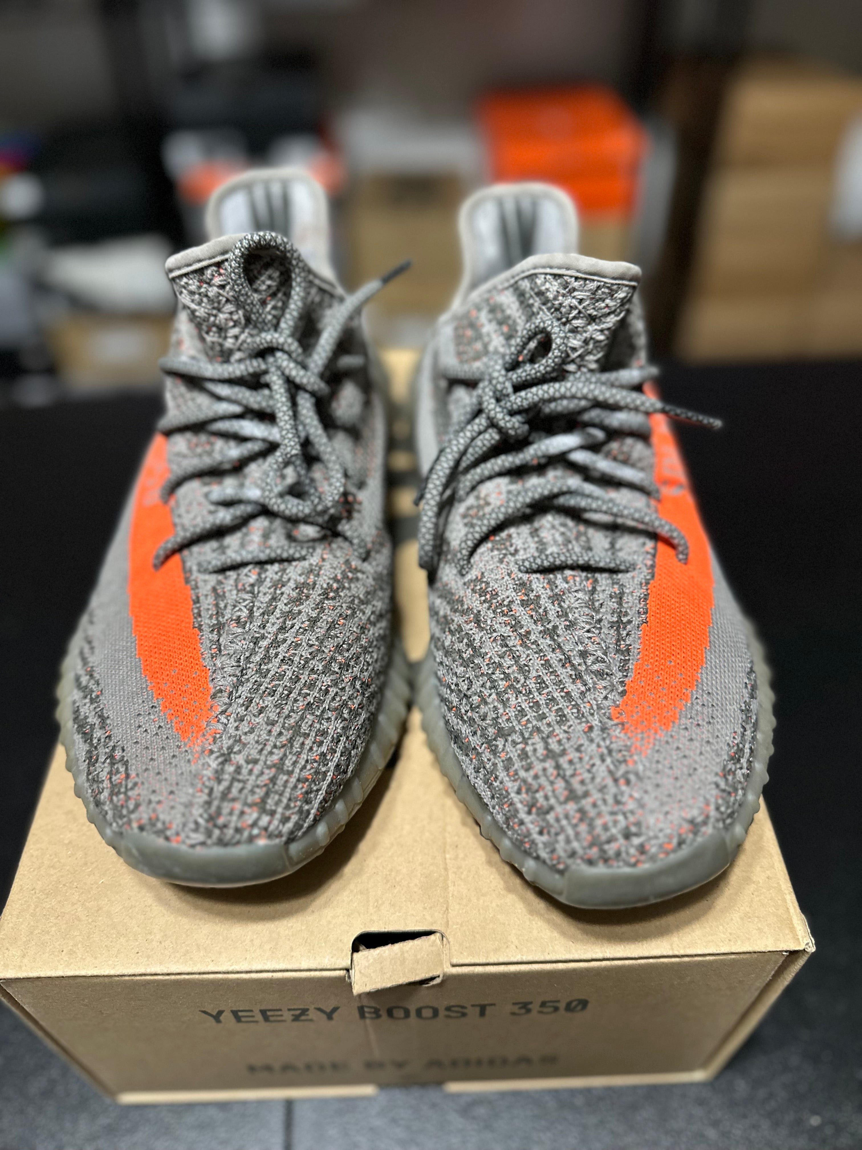 Size 12 - YZY 350 beluga reflective
