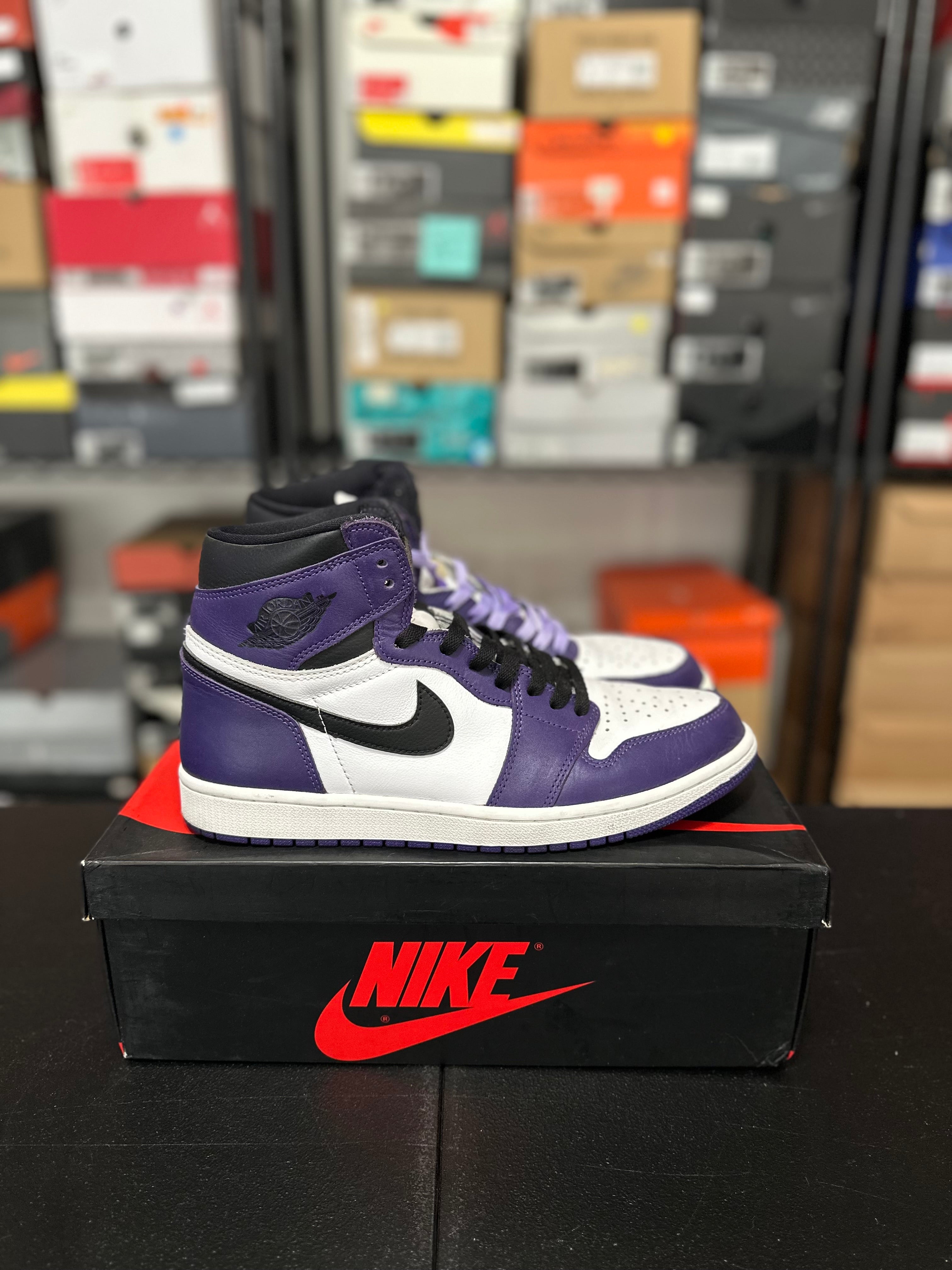 Size 11 - J1 Court purple