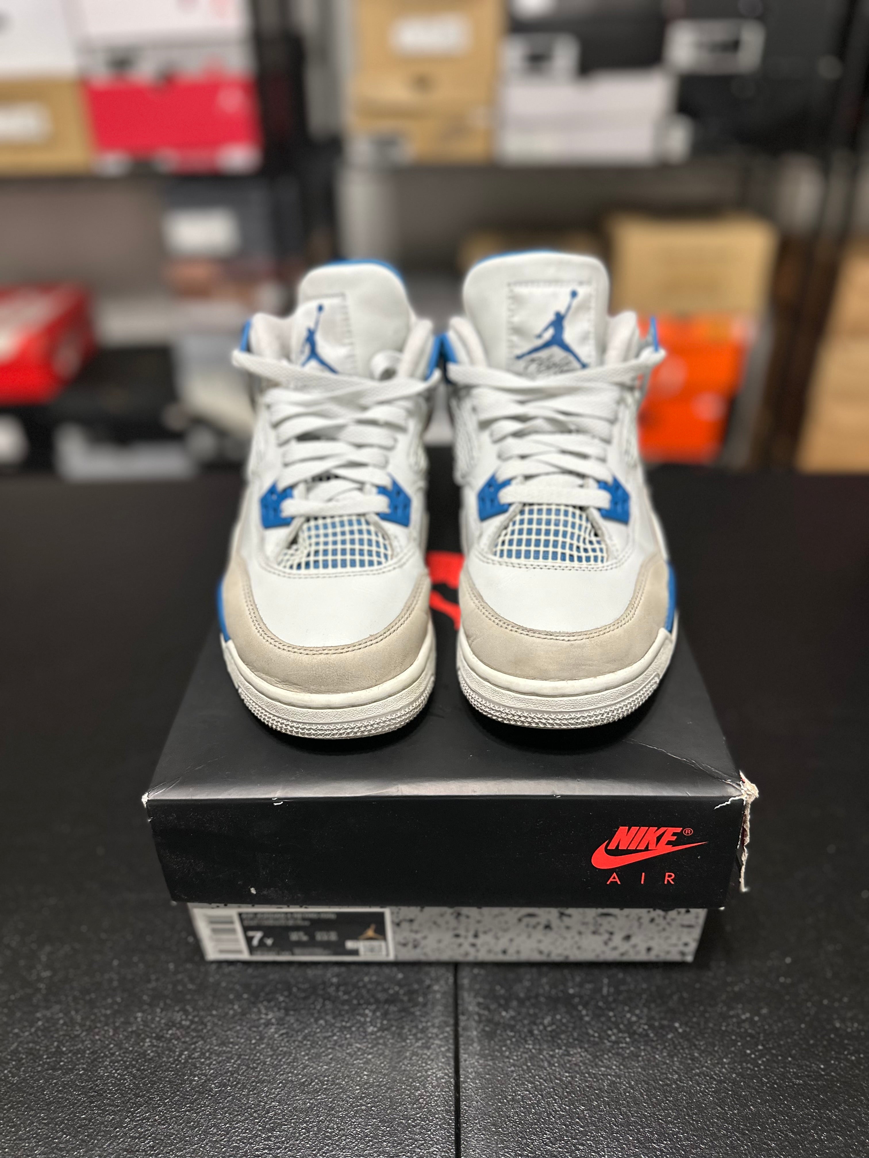 Size 7y - J4 military blue