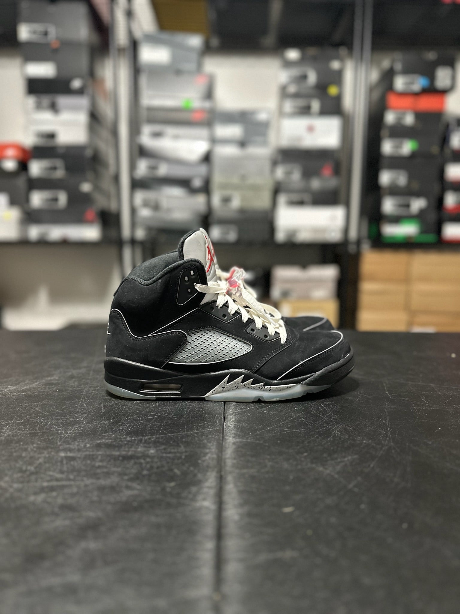 Size 10 - J5 Black Metallic Reimagined
