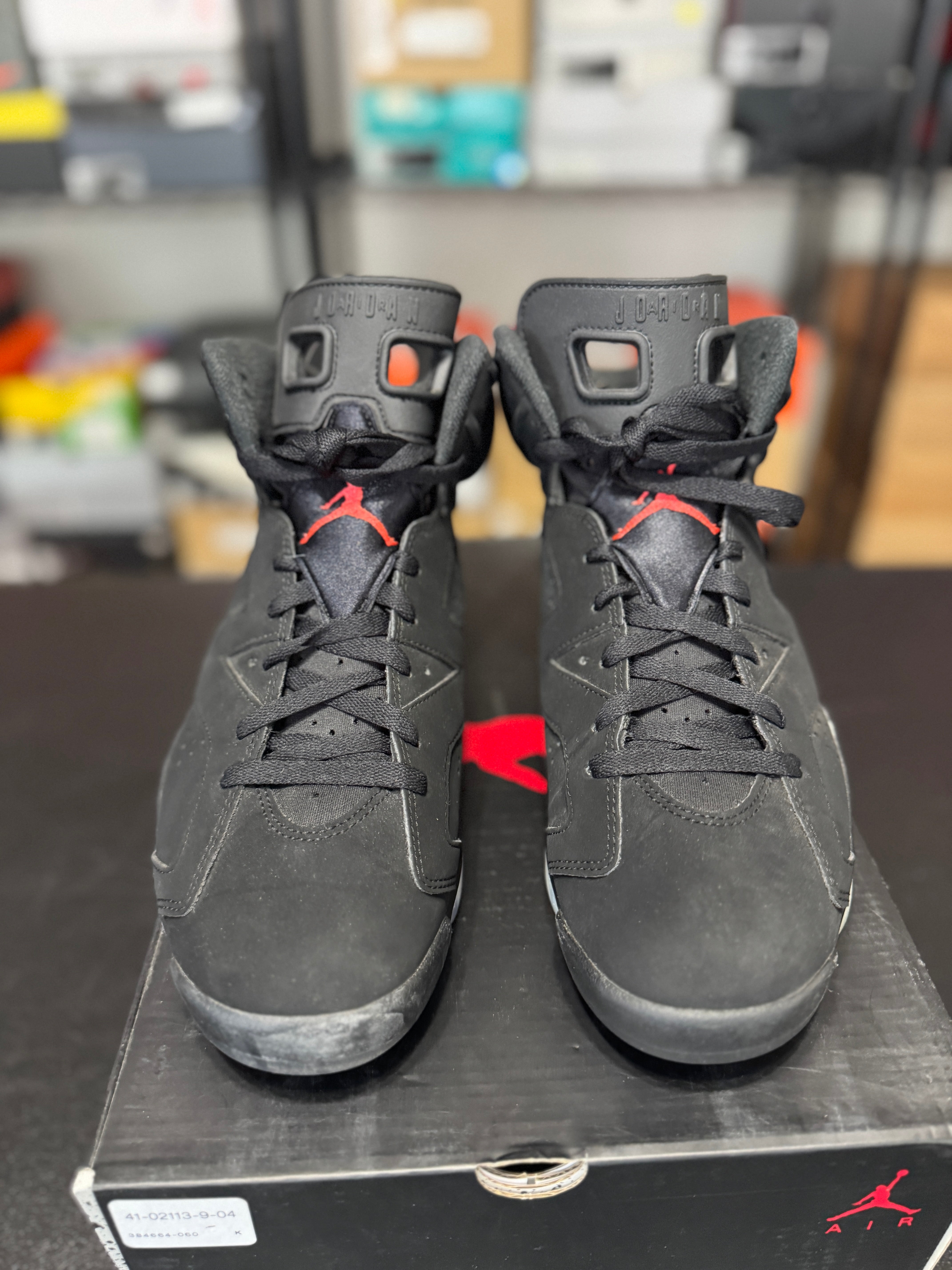 Size 10.5 - J6 infrared black