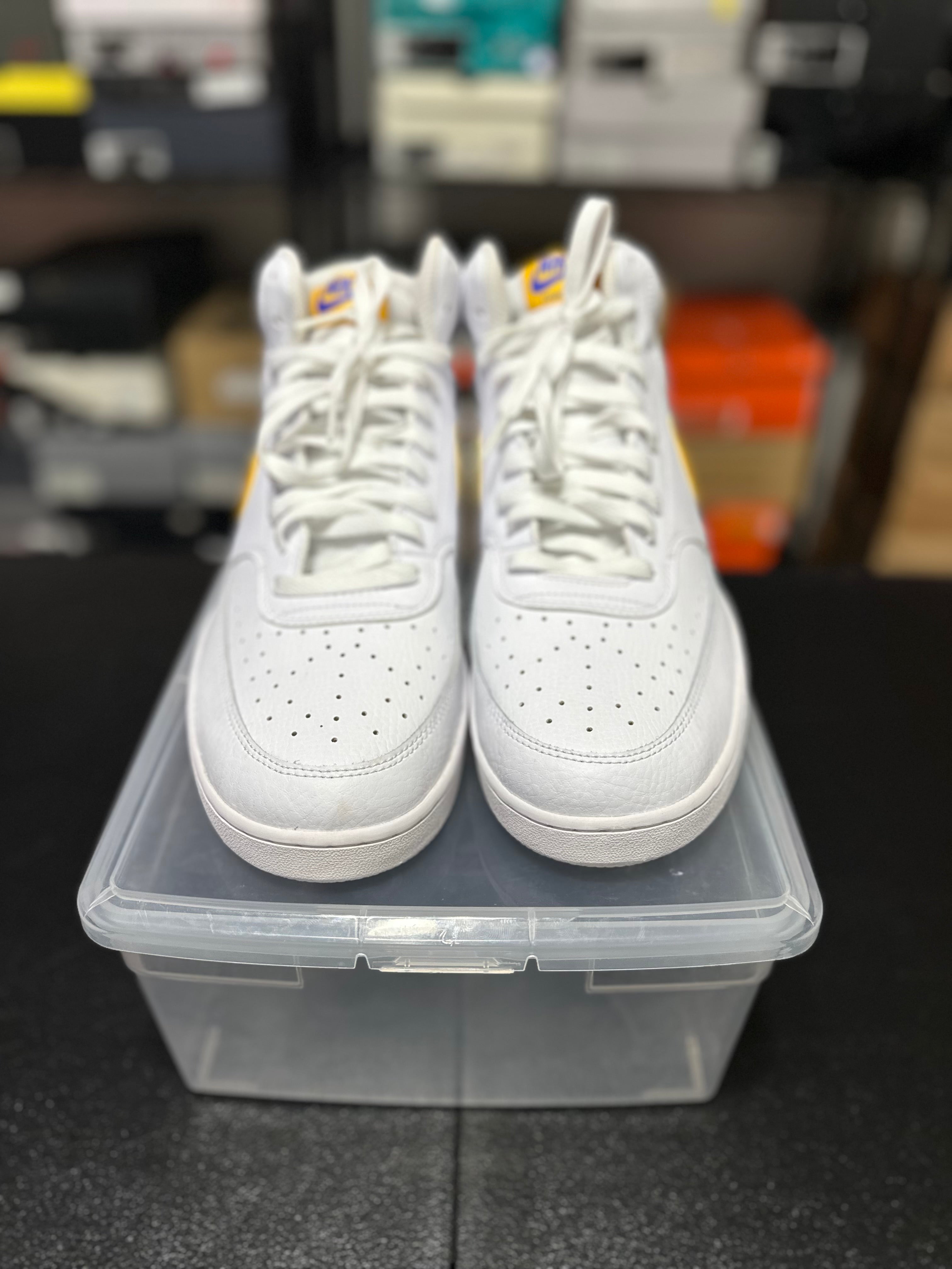 Size 14 - Court vision mid Lakers