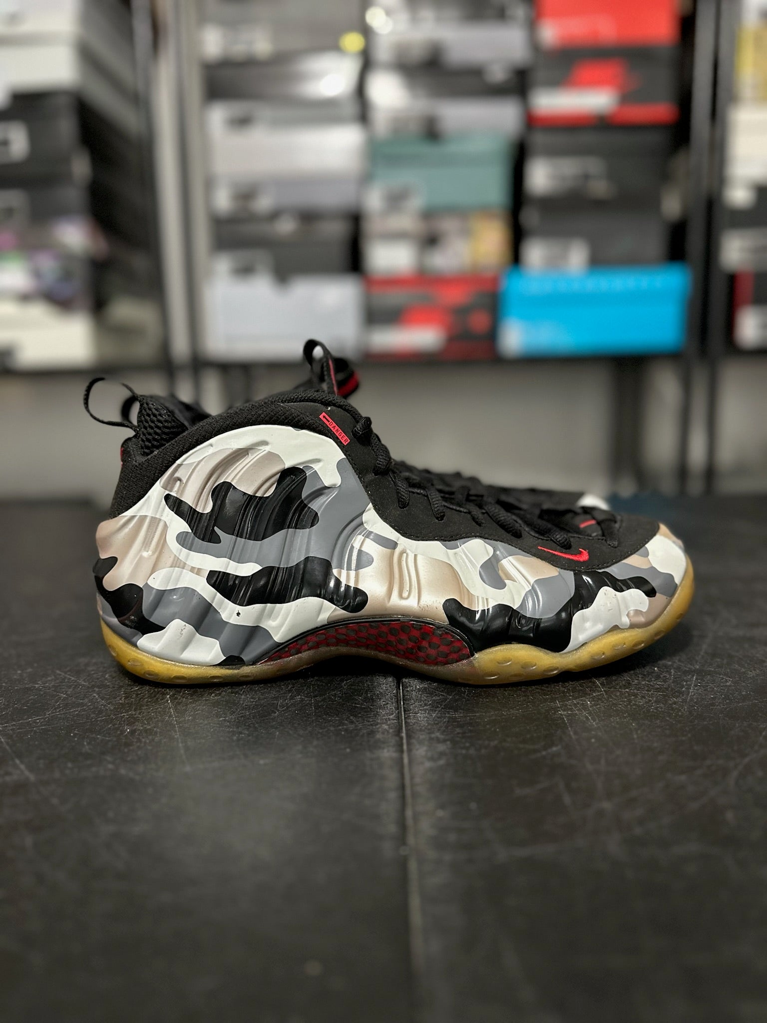 Size 12 - Foamposite 1 Fighter Jet