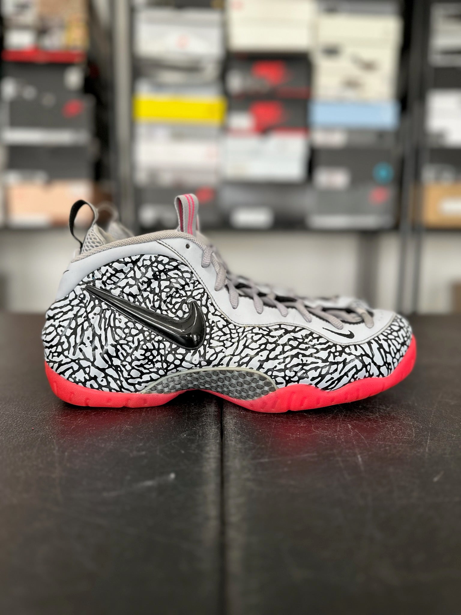 Size 12 - Foamposite Pro Elephant Print