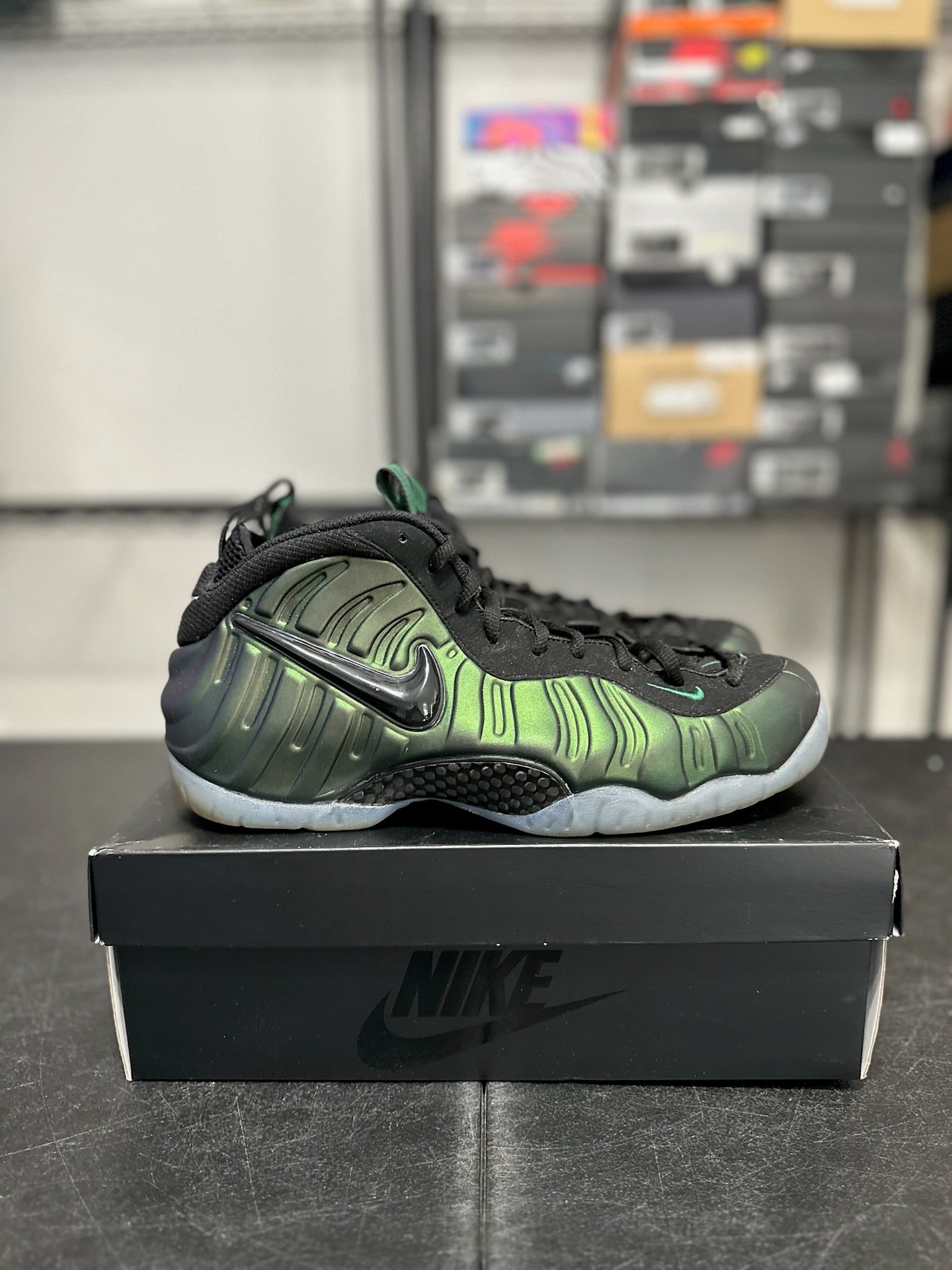 Size 12 - Foamposite Pro Pine Green