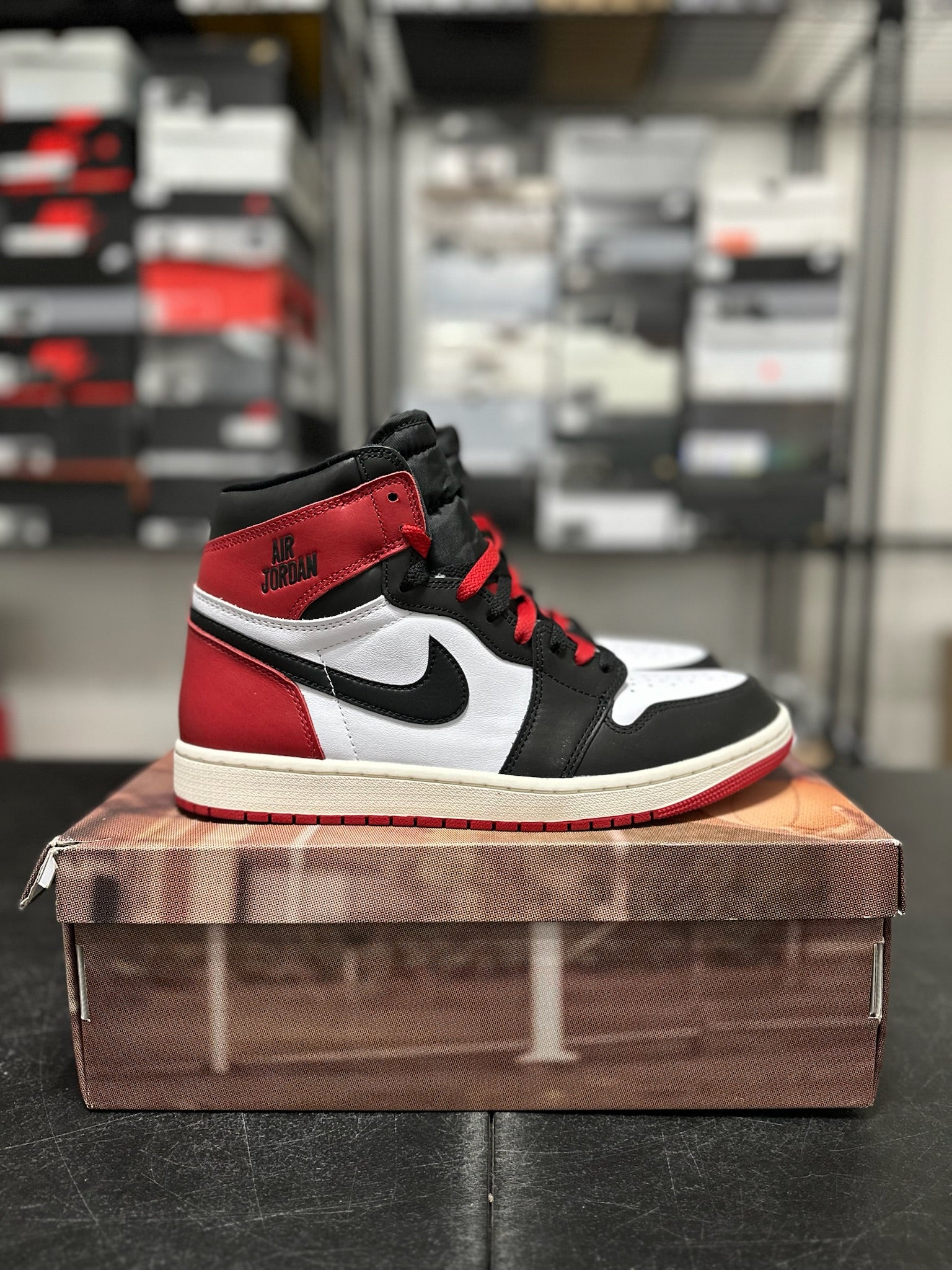 Size 10.5 - J1 Black Toe Reimagined