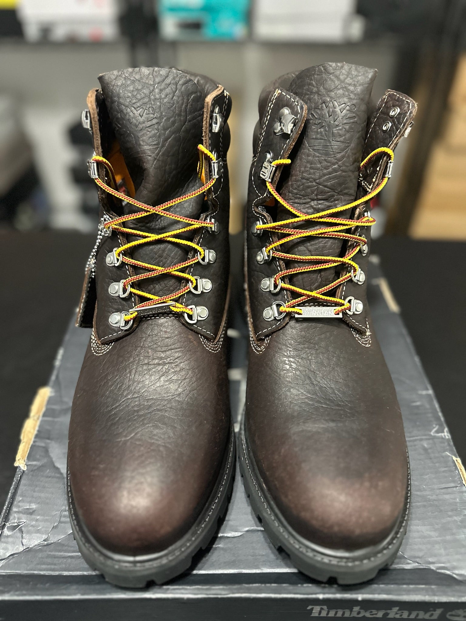 Size 13 - Timberland dark brown waterproof