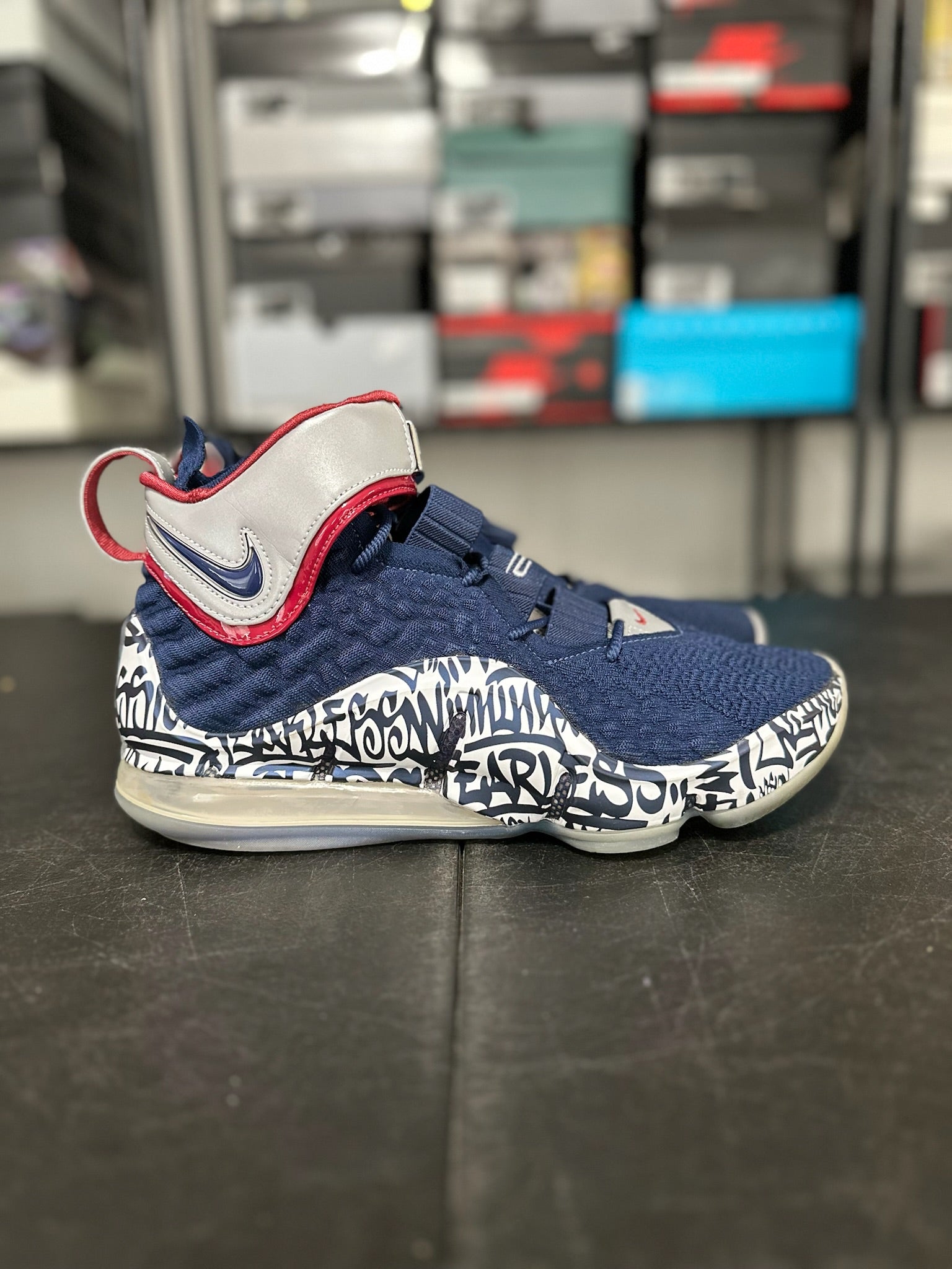 Size 11 - LeBron 17 Graffiti Remix