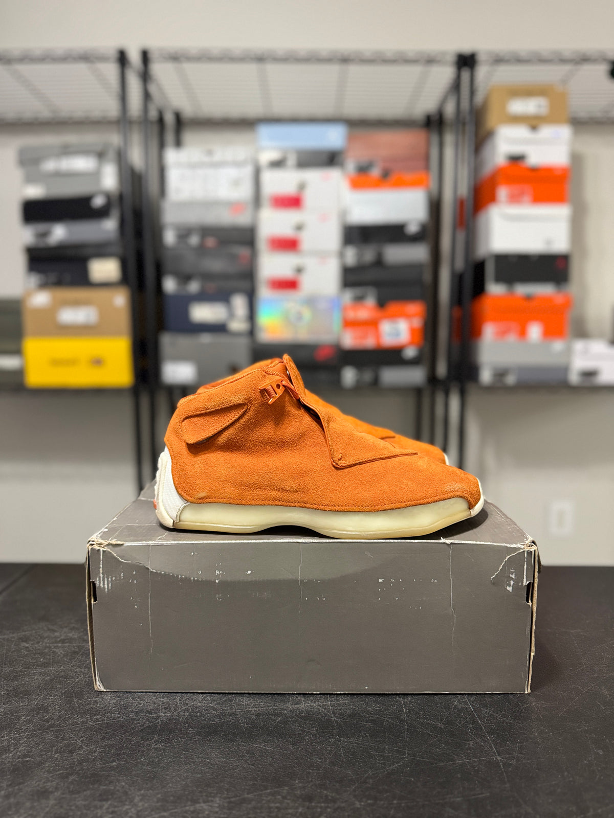Size 12 - J18 Campfire Orange