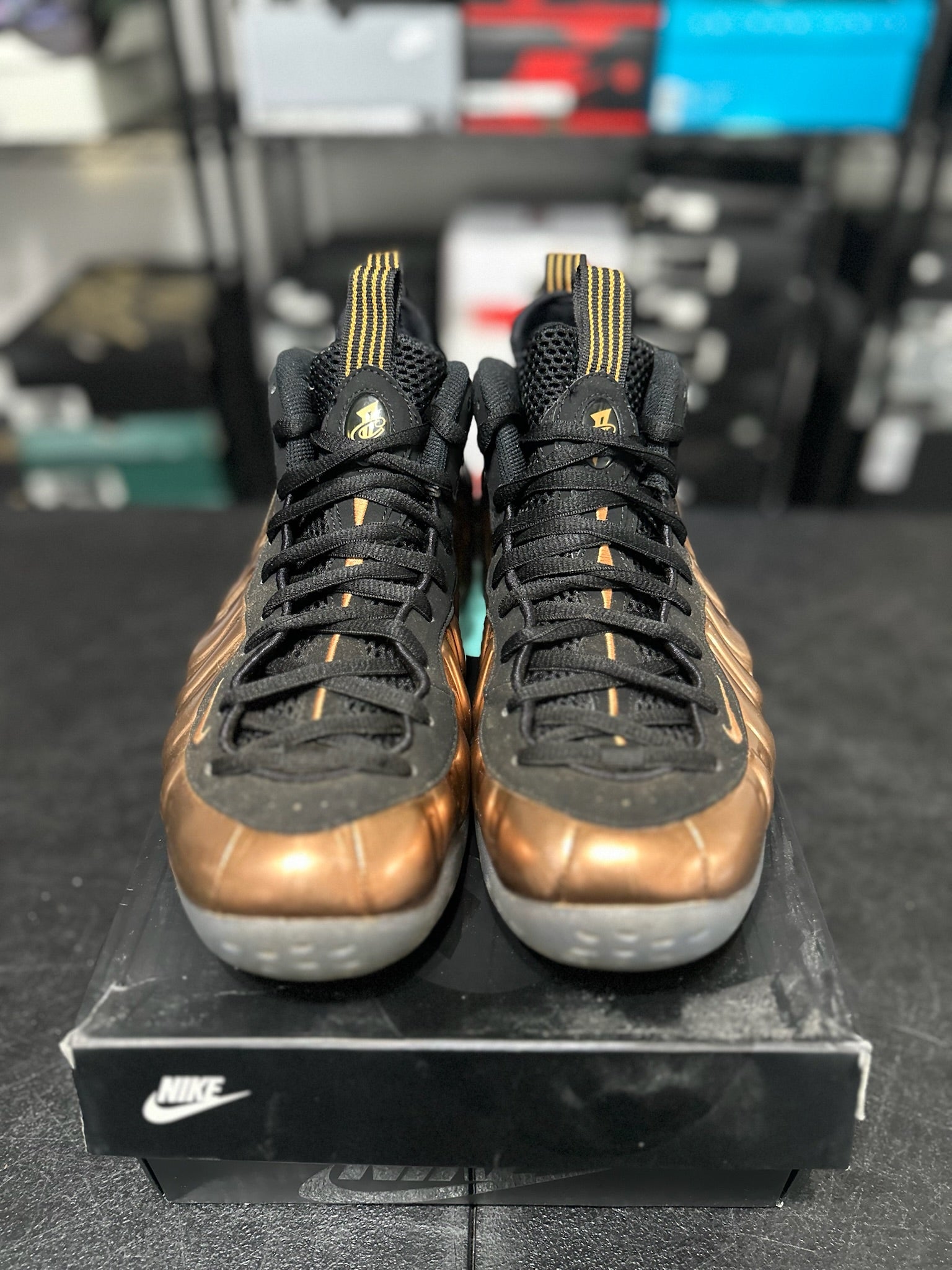 Size 9 - Foamposite 1 Copper