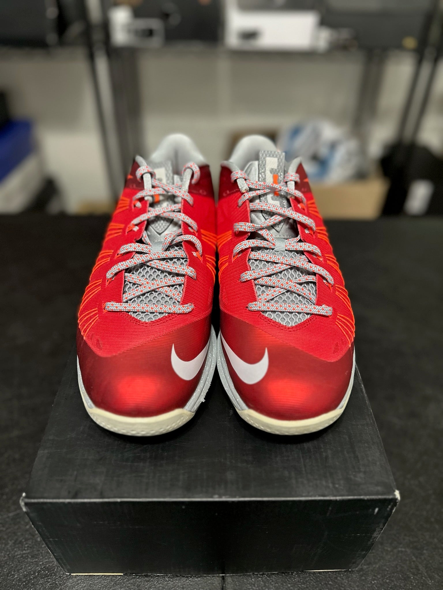 Size 11 - LeBron 10 Low Ohio State